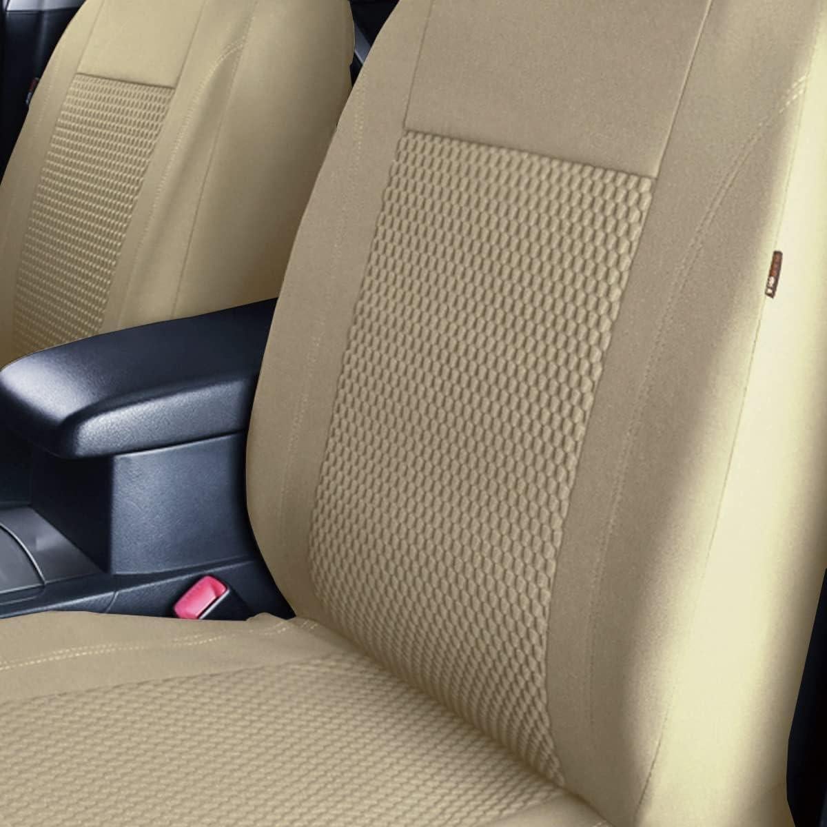 Cubiertas de Asientos de Coche Flying Banner Beige Juego Completo