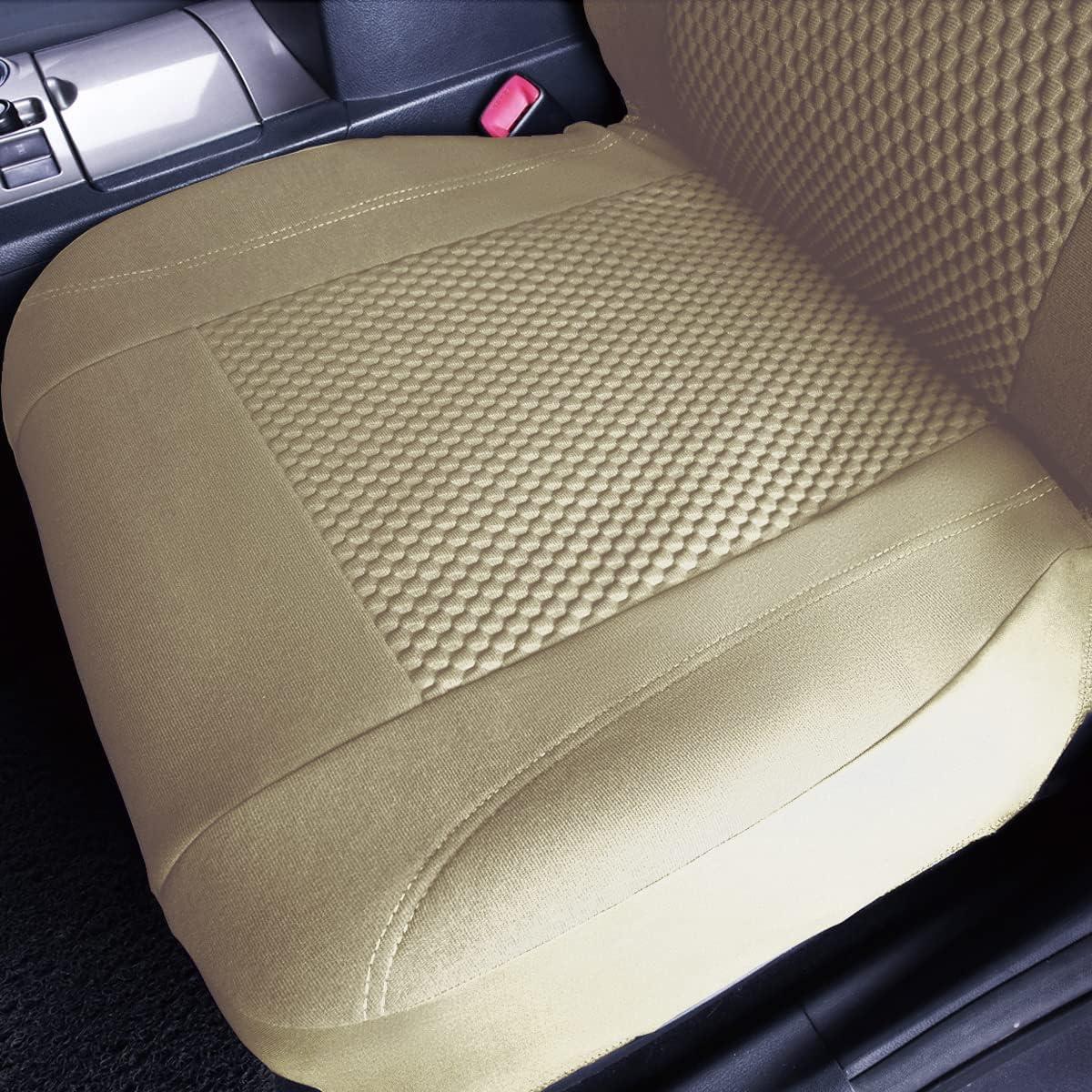 Cubiertas de Asientos de Coche Flying Banner Beige Juego Completo