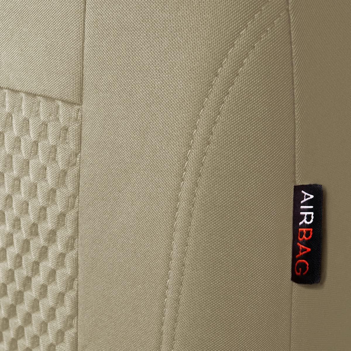 Cubiertas de Asientos de Coche Flying Banner Beige Juego Completo