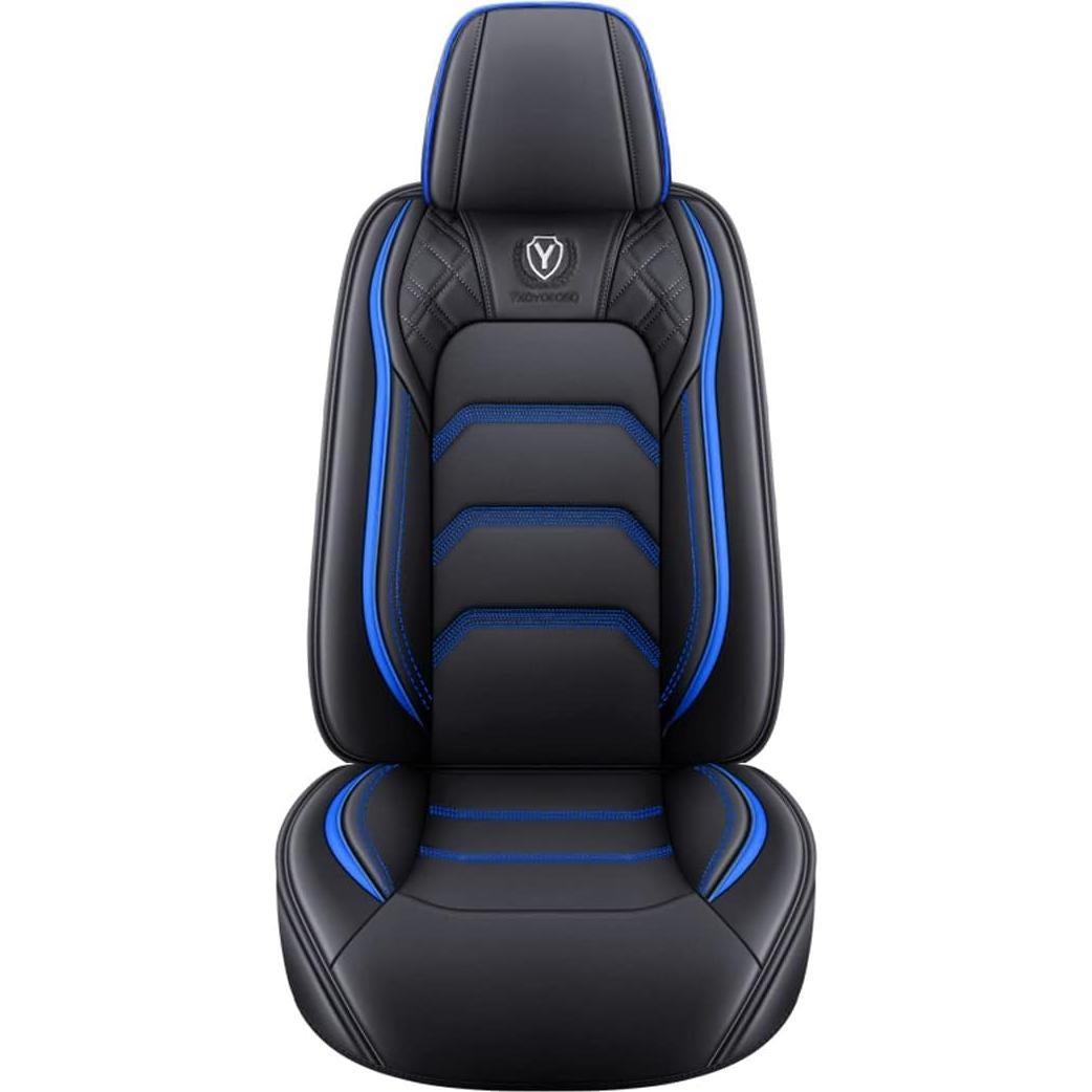 Cubiertas de Asiento de Auto YXQYOEOSO Ajuste Universal 5 Asientos