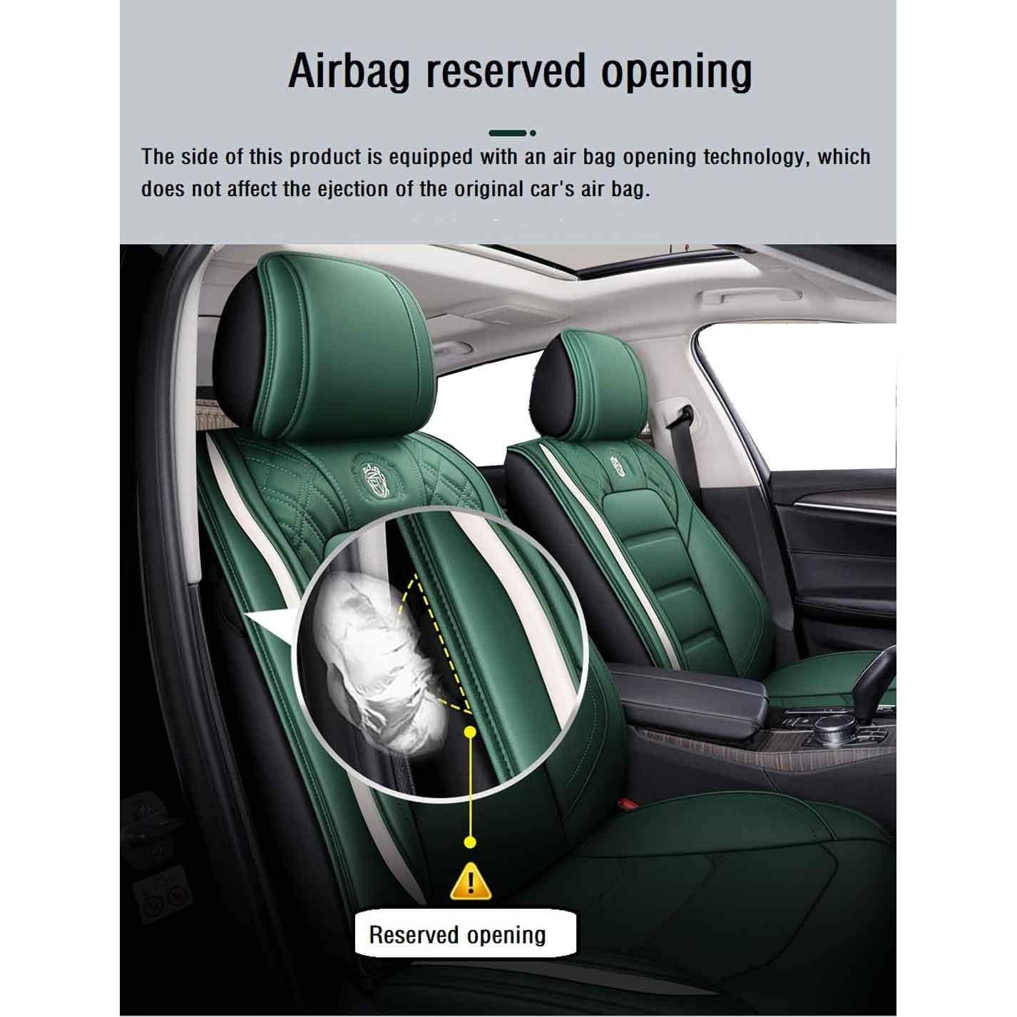 Cubiertas de Asiento de Auto YXQYOEOSO Ajuste Universal 5 Asientos