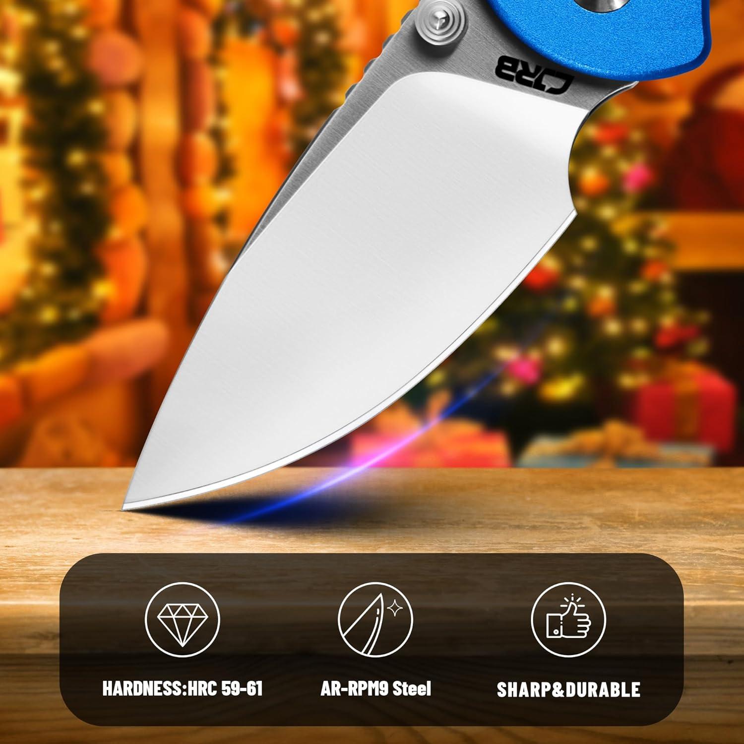 Cuchillo de Bolsillo CJRB Mica J1934 Plegable 5.99 cm Azul