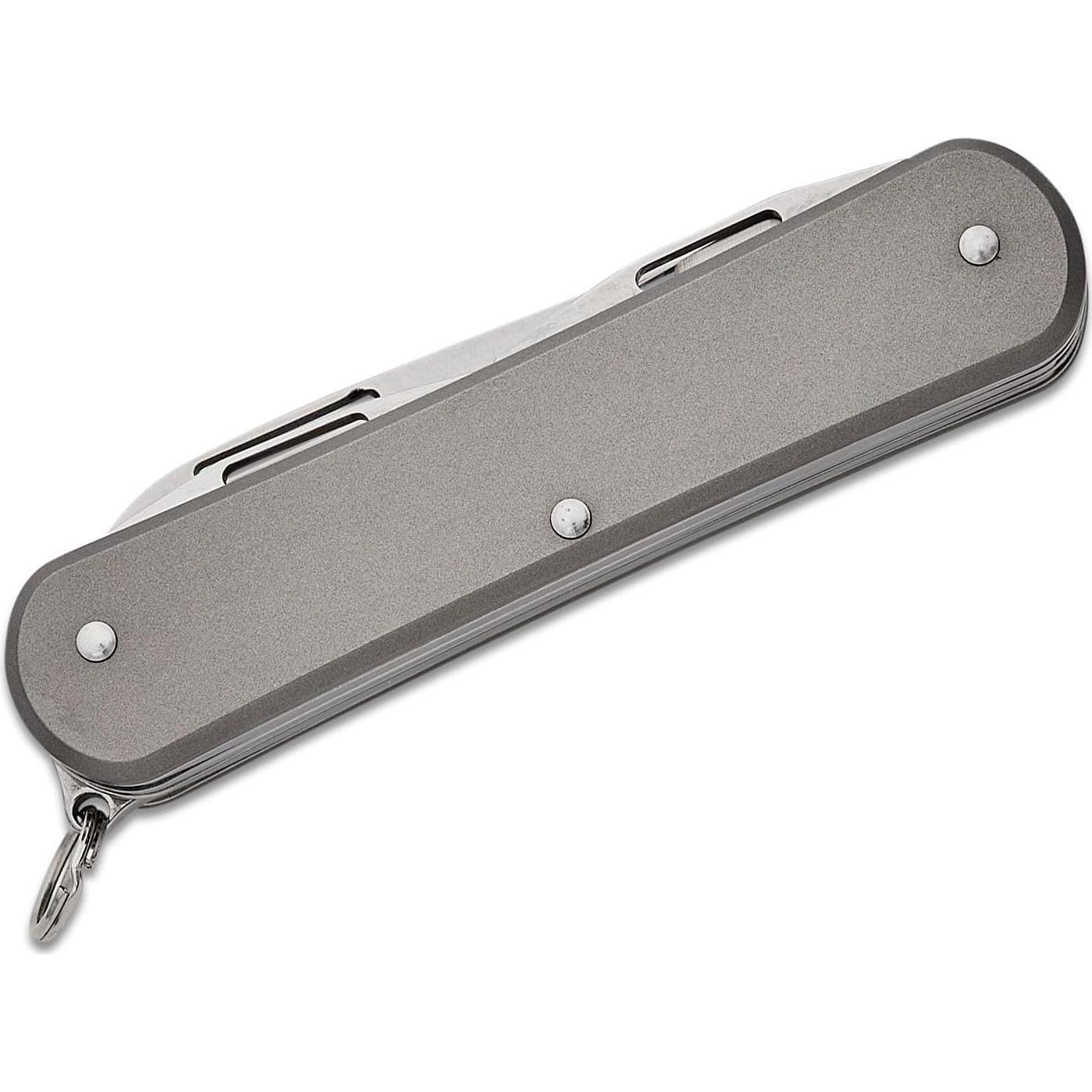 Cuchillo Plegable Fox Knives Vulpis 4-en-1 Titanio 5.51cm