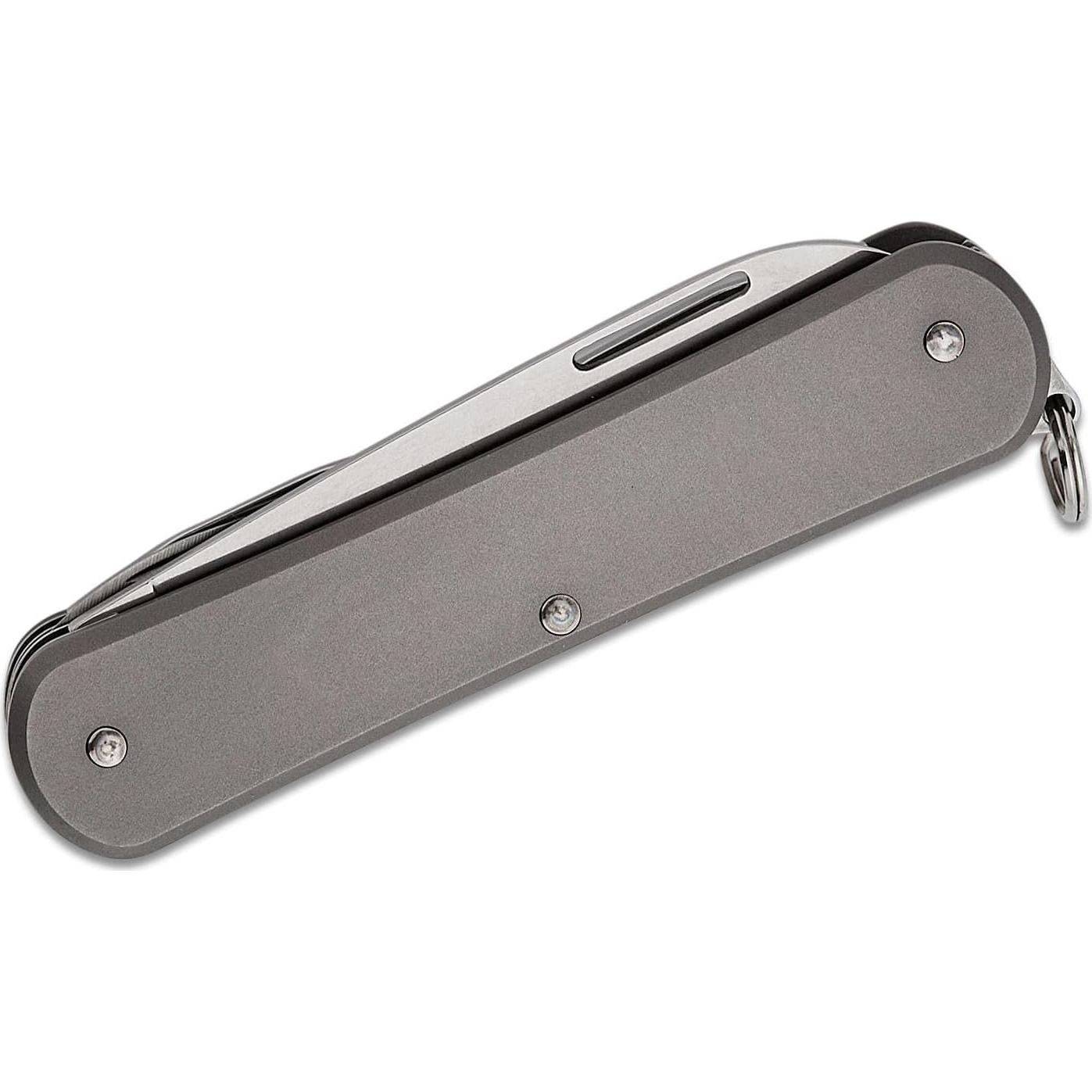 Cuchillo Plegable Fox Knives Vulpis 4-en-1 Titanio 5.51cm