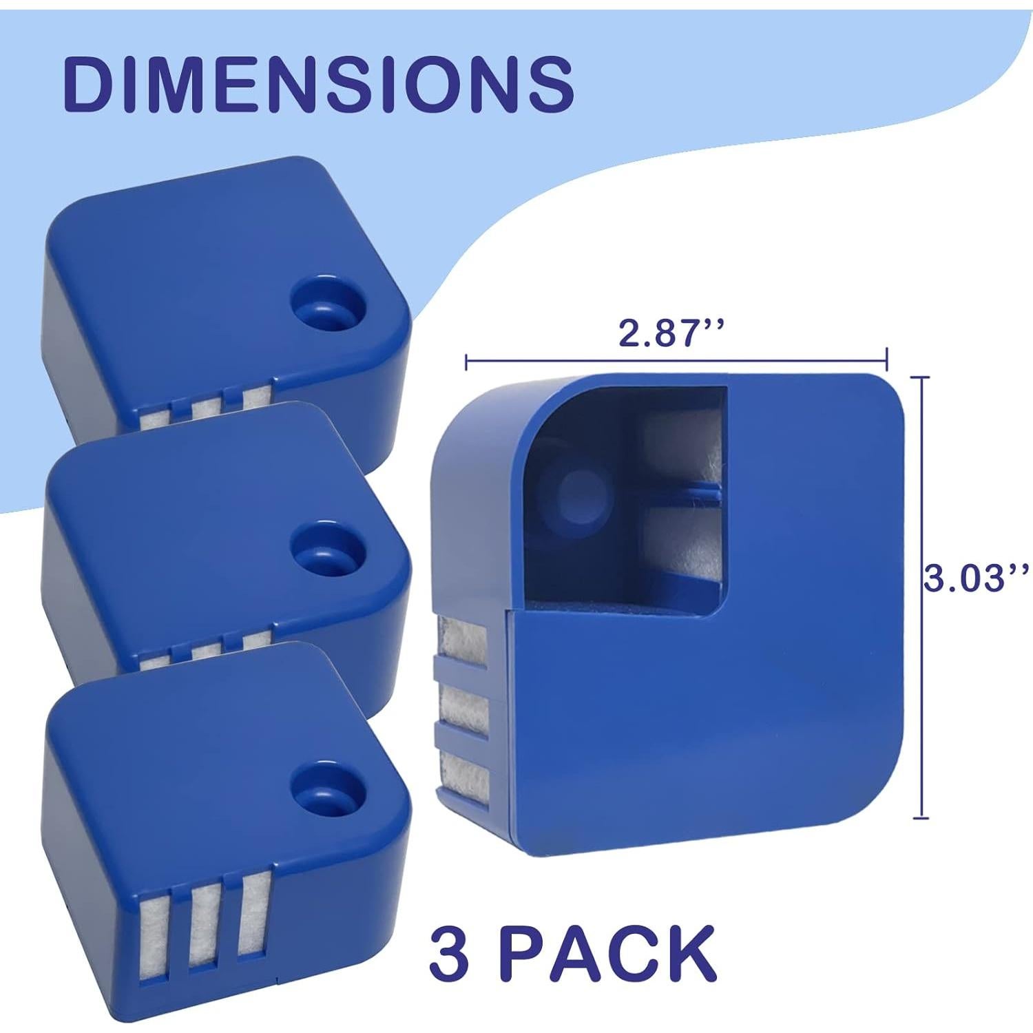 Paquete de 3 Cartuchos Desmineralización Ontheone PDC51V1