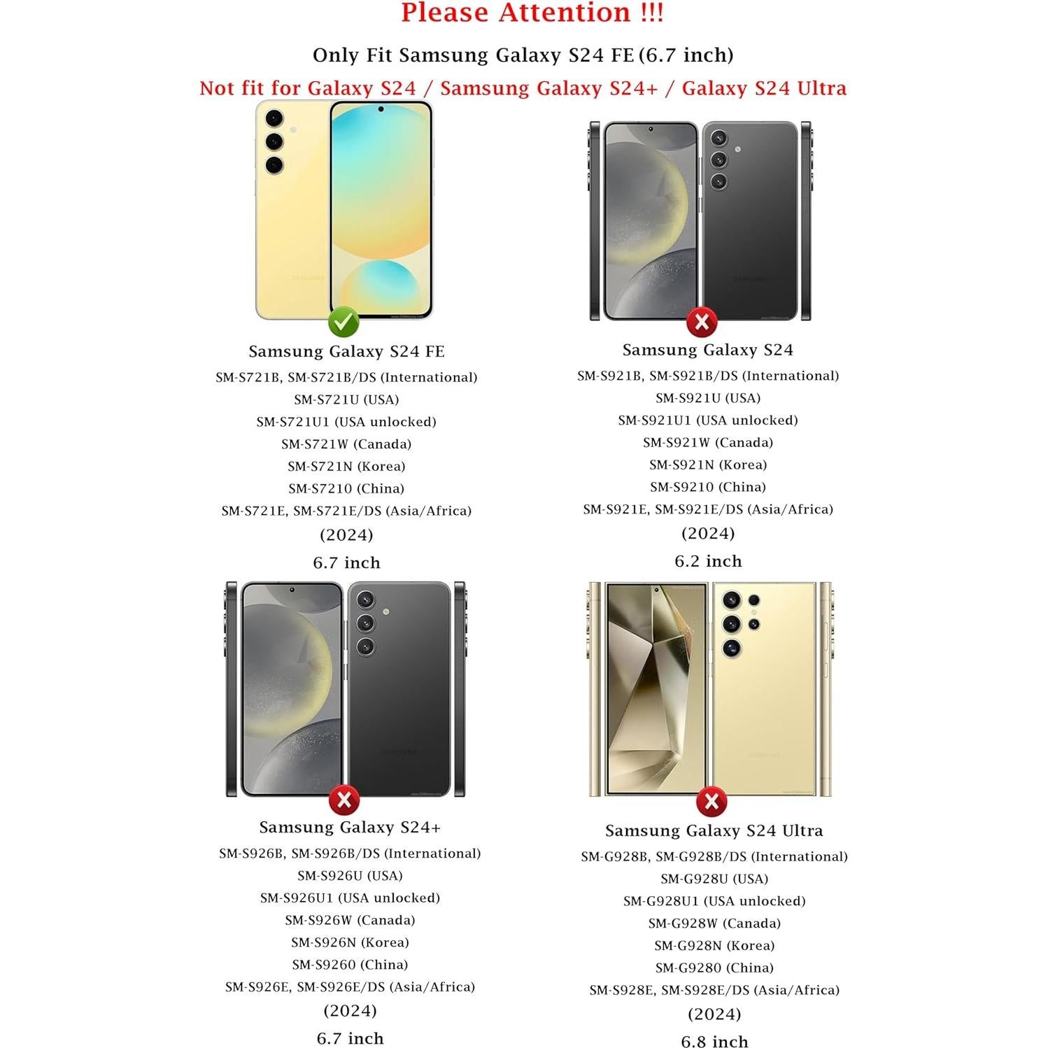 Funda protectora Samsung Galaxy S24 FE con soporte y cámara