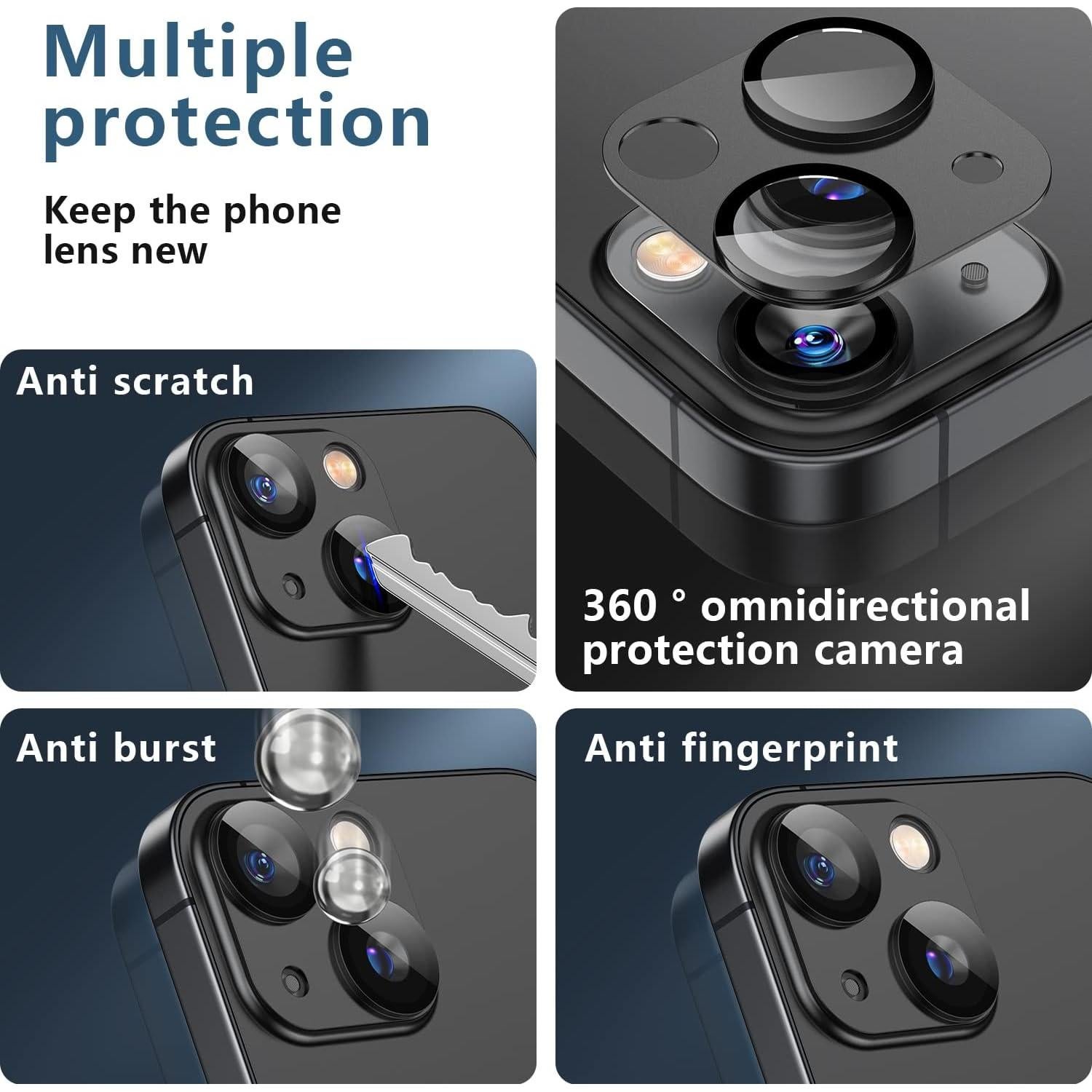 Protector de Lente de Cámara Korecase para iPhone 13/13 Mini