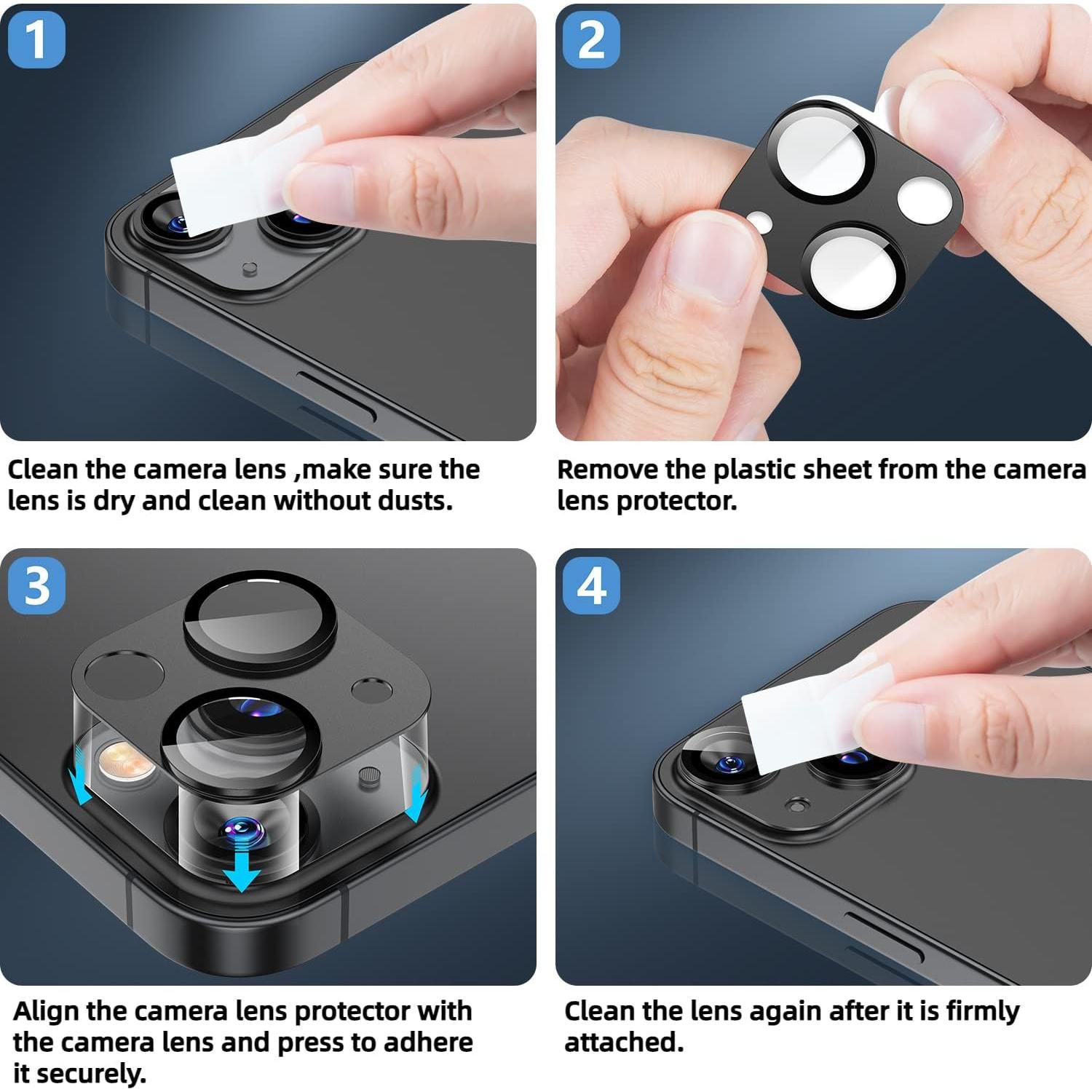 Protector de Lente de Cámara Korecase para iPhone 13/13 Mini