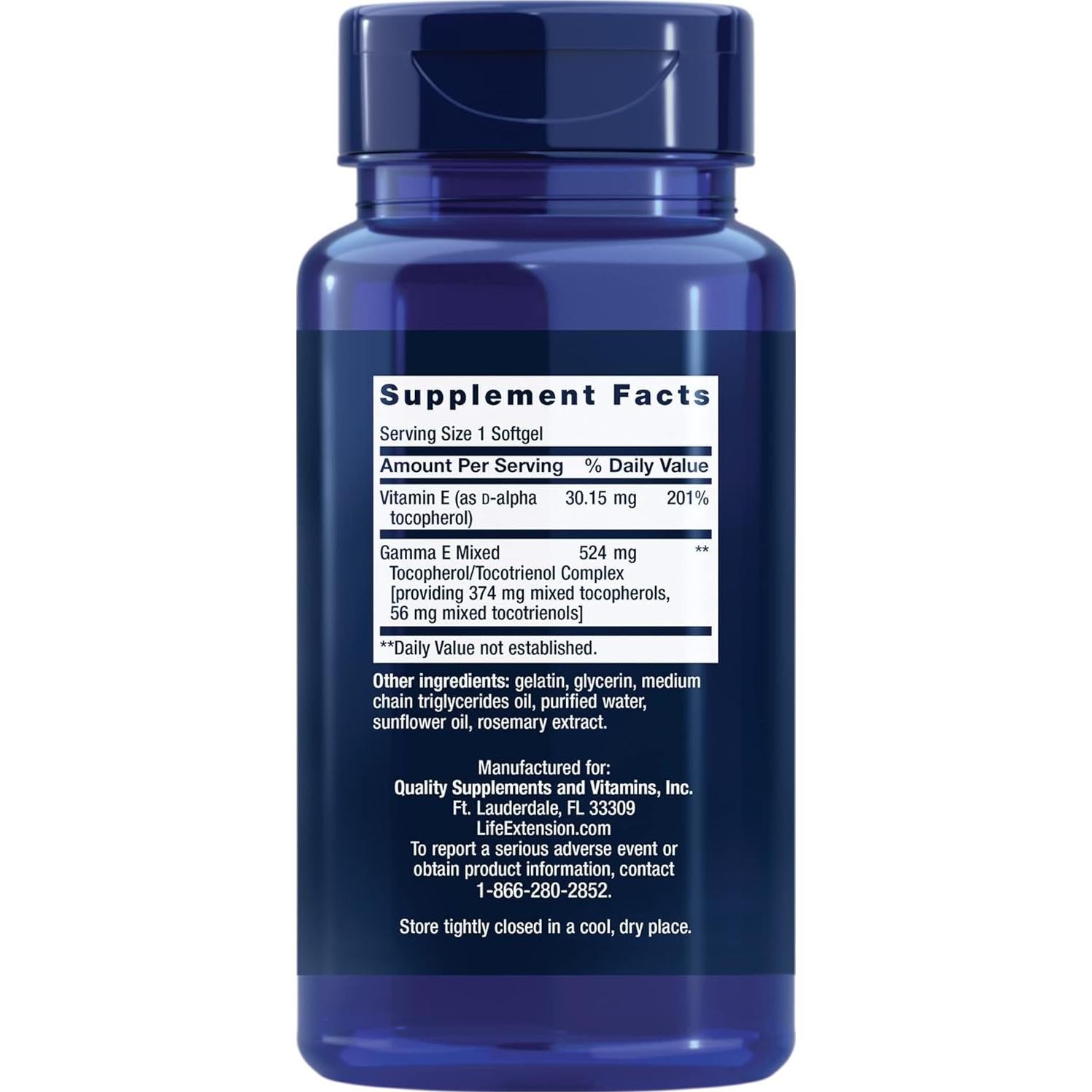 Paquete Suplementos Life Extension: Vitamina E y Magnesio L-treonato