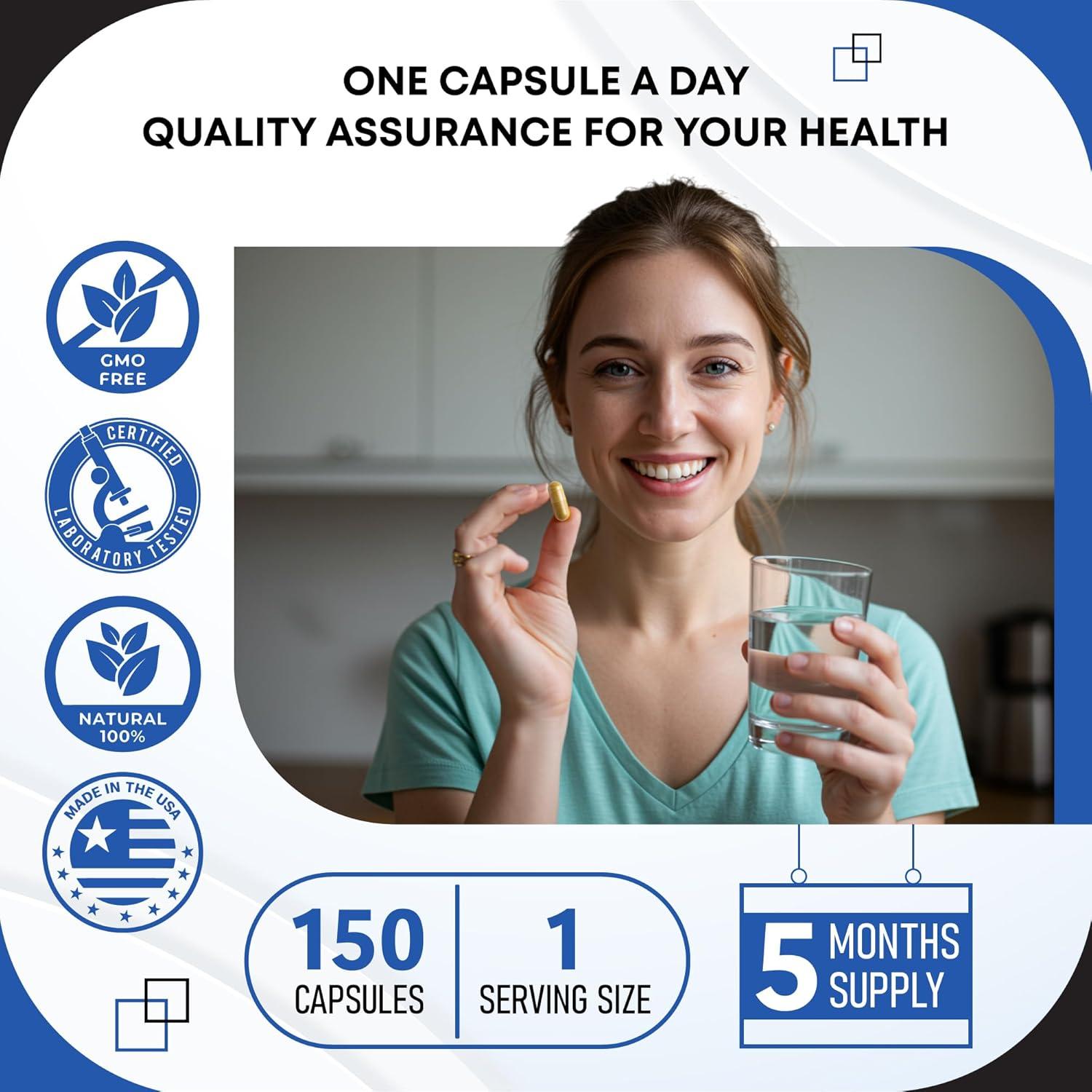 Suplemento de Glucosamina Gudomet 150 Cápsulas - Soporte Articular