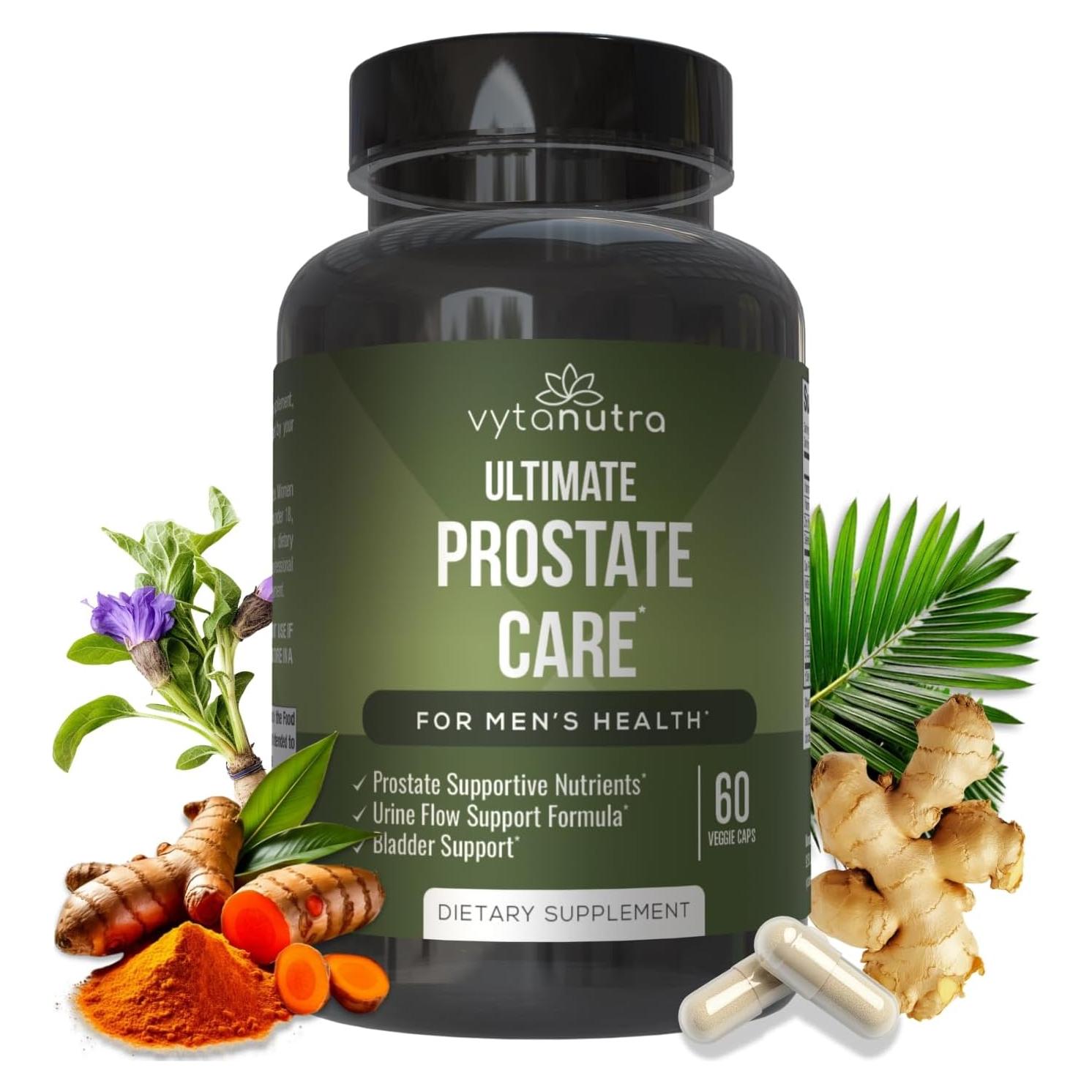 Suplemento Prostático Vytanutra 60 Cápsulas - Palmetto, Zinc, D3