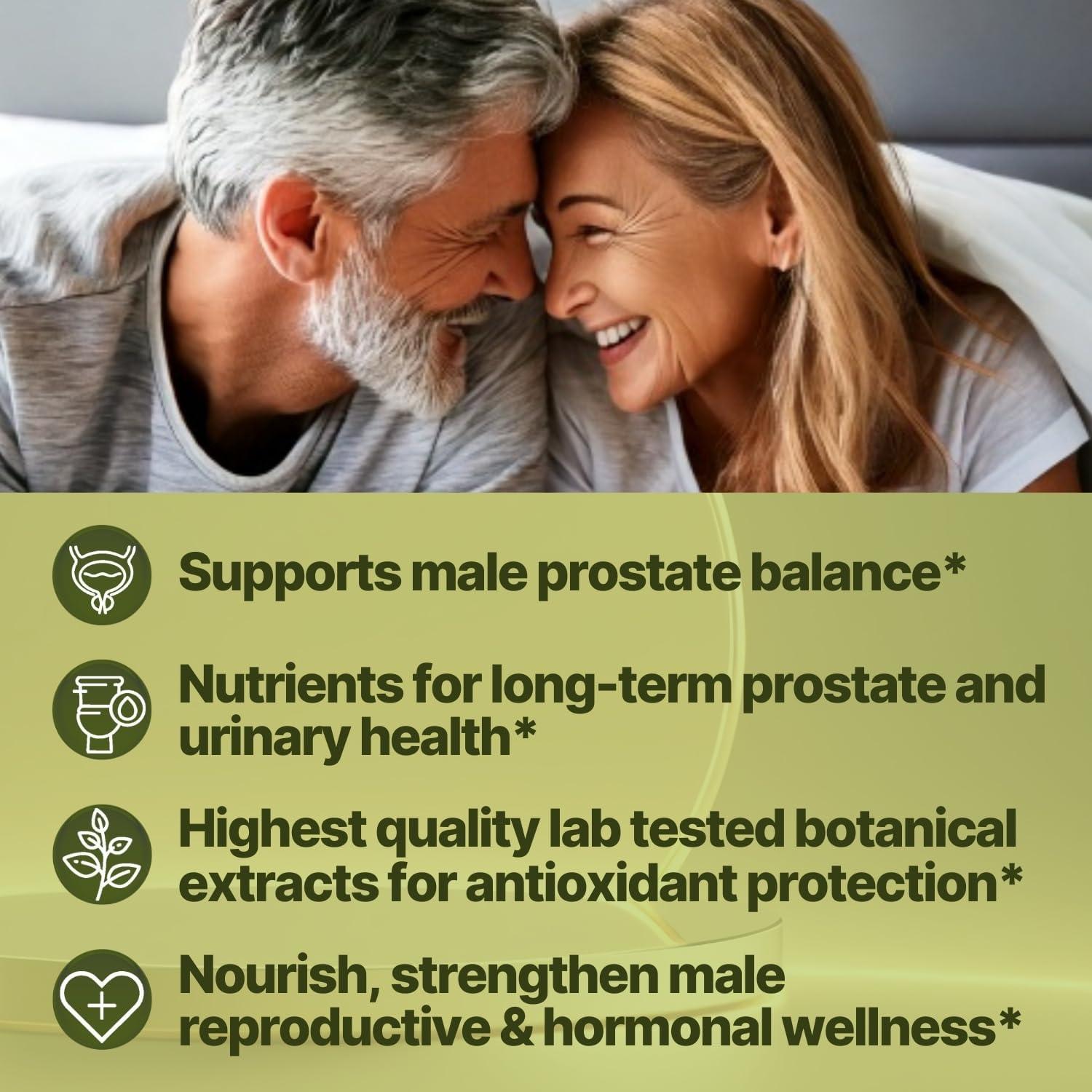 Suplemento Prostático Vytanutra 60 Cápsulas - Palmetto, Zinc, D3