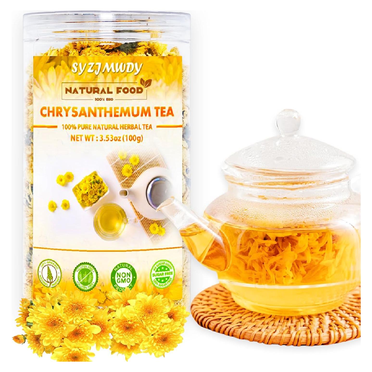 Té de Crisantemo Seco SYZJMWDY 100g - Dulce y Sin Azúcar