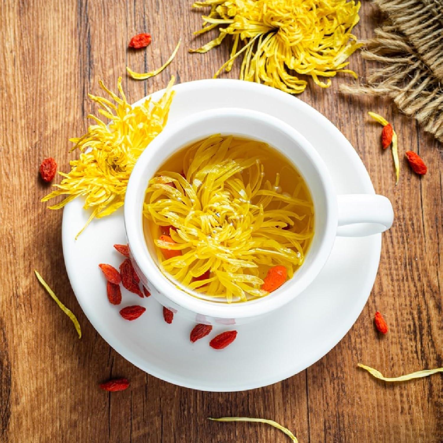 Té de Crisantemo Seco SYZJMWDY 100g - Dulce y Sin Azúcar