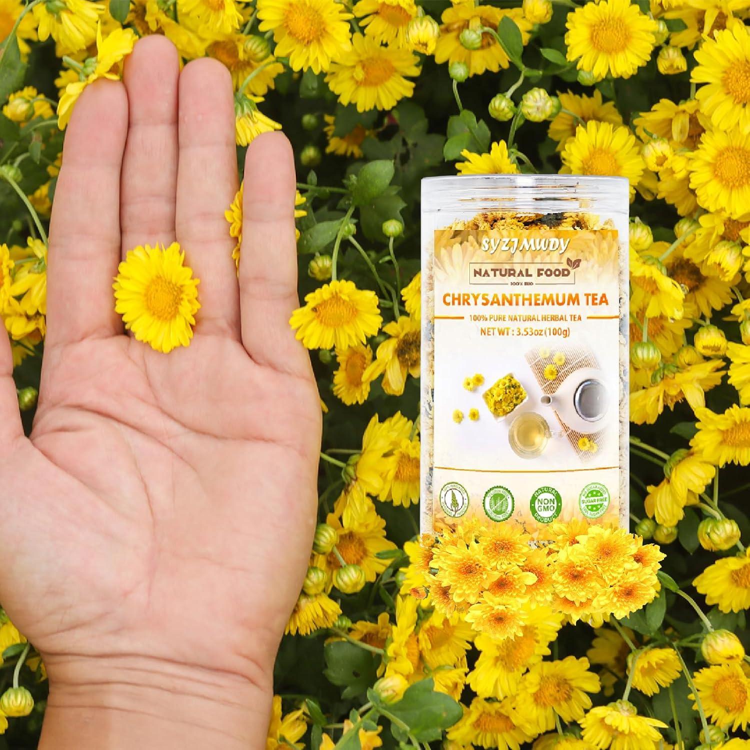 Té de Crisantemo Seco SYZJMWDY 100g - Dulce y Sin Azúcar