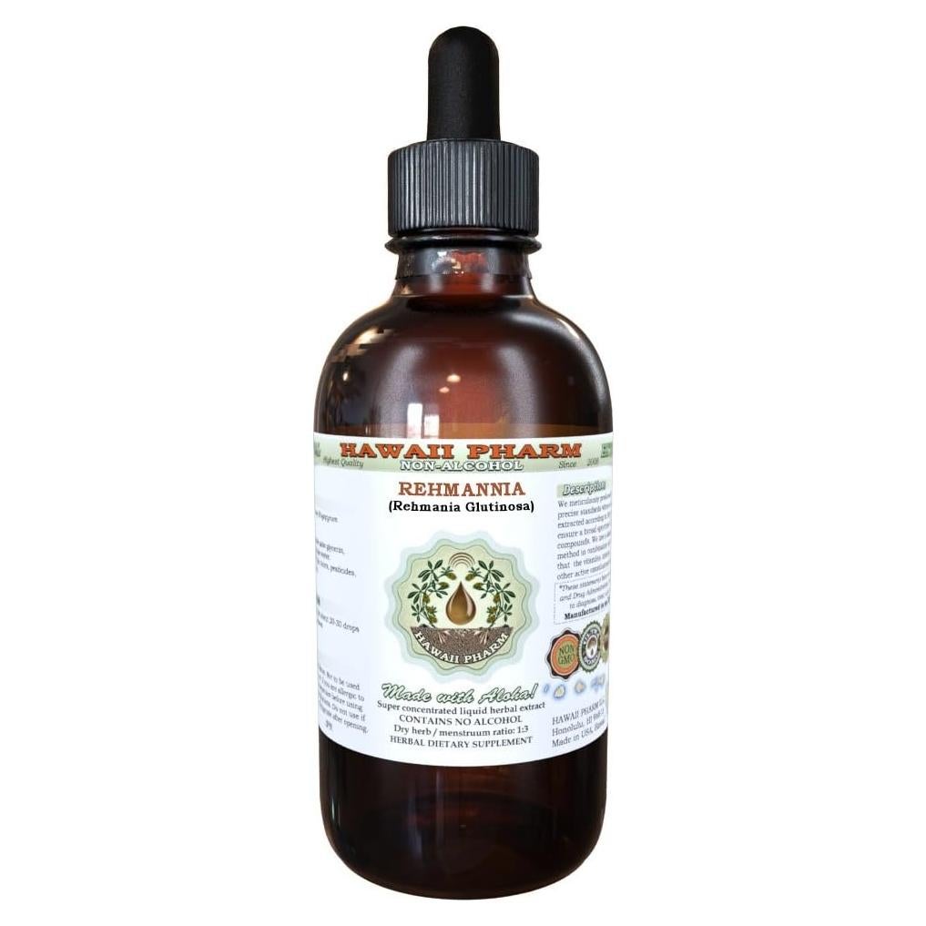 Extracto Líquido de Rehmannia Orgánica 59 ml - Hawaii Pharm