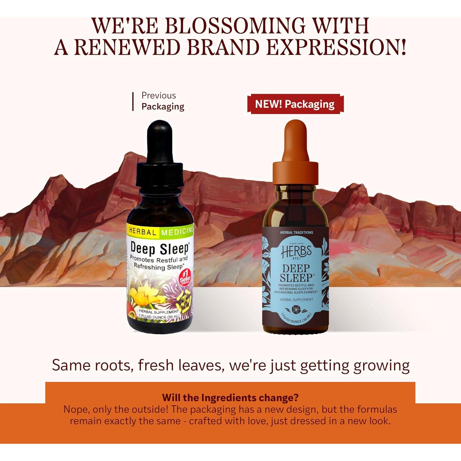 Suplemento Herbal Sueño Profundo Herbs Etc. 30 ml