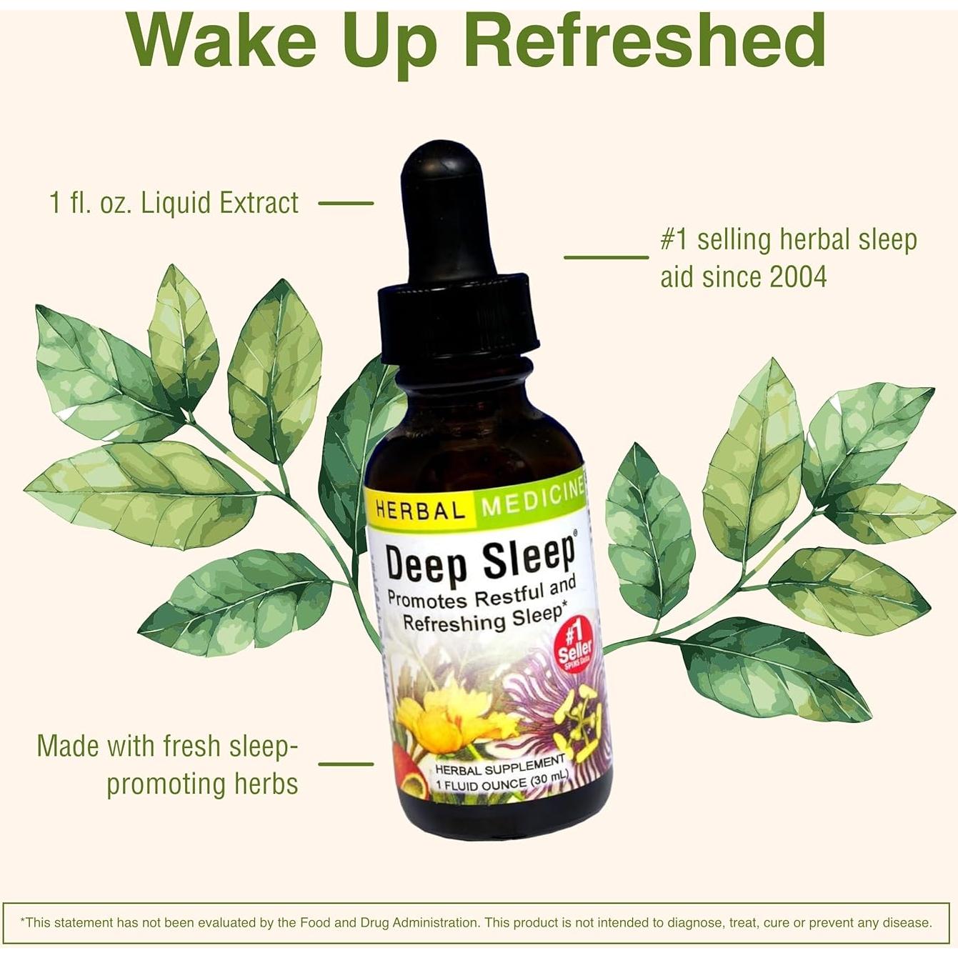 Suplemento Herbal Sueño Profundo Herbs Etc. 30 ml