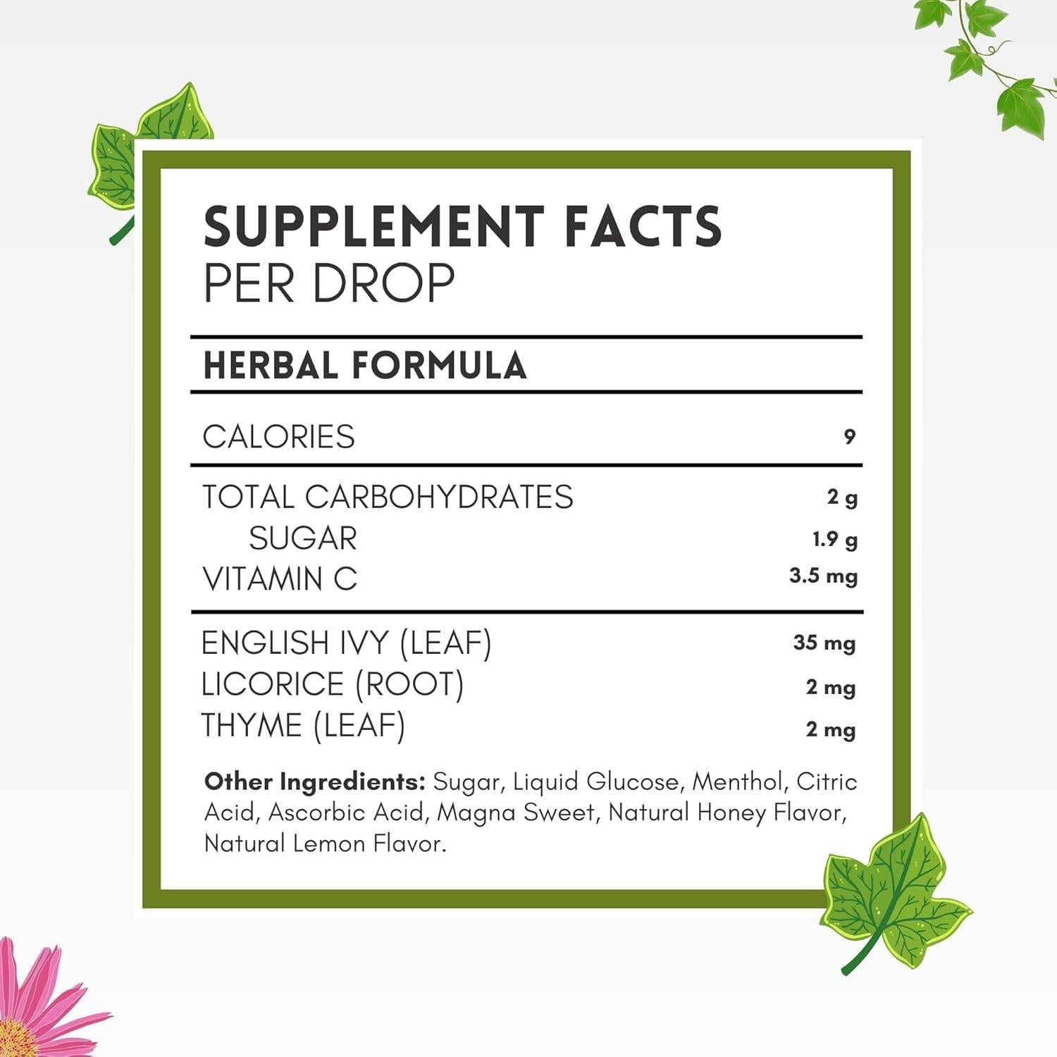 Caramelos para la Tos Herbion Naturals 25 Unidades Miel Limón