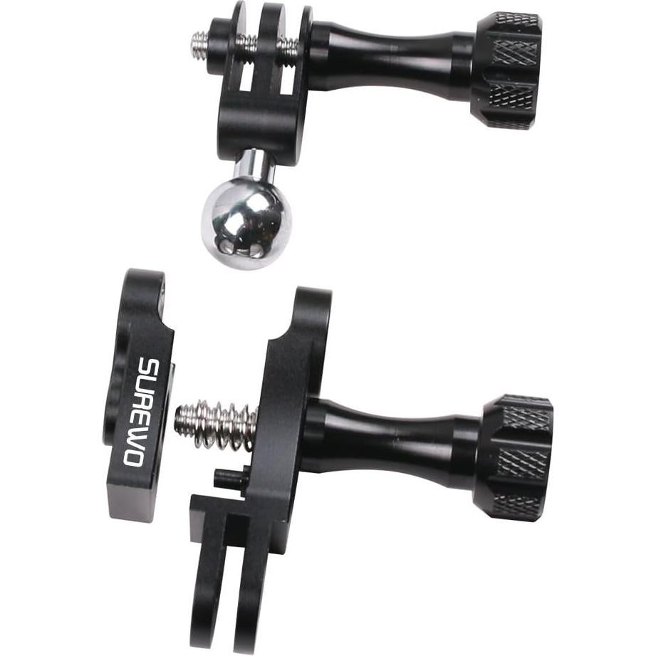 Soporte de Brazo Extensible SUREWO para Cámaras de Acción Negro