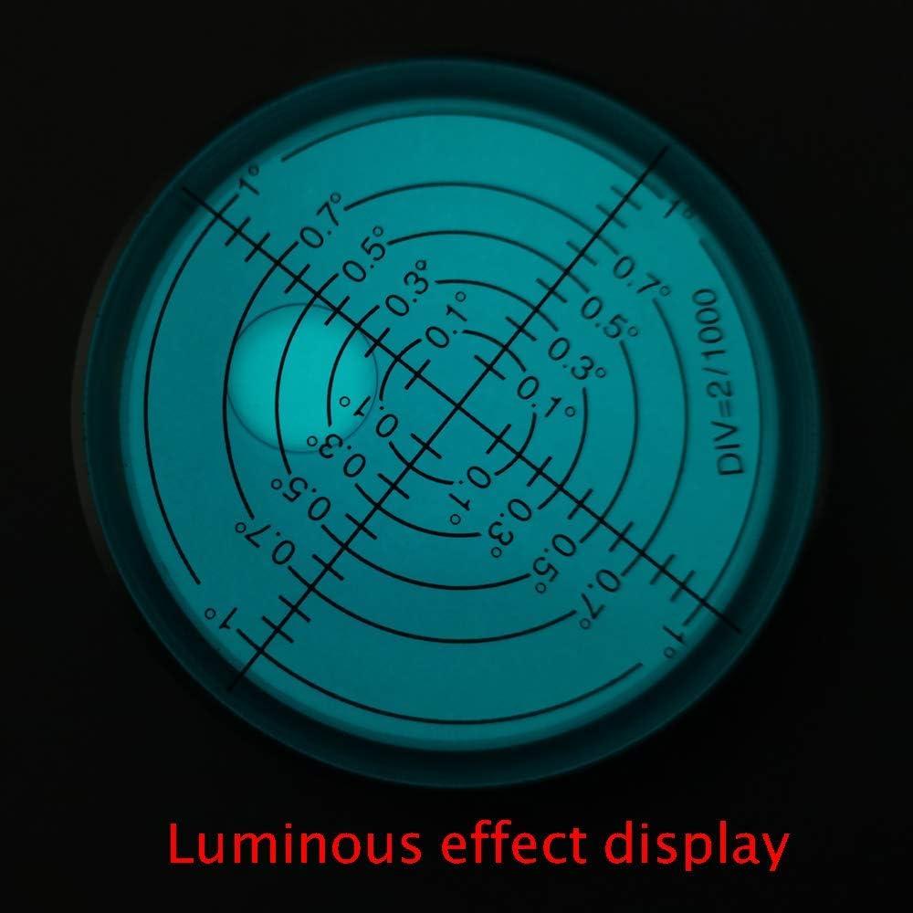 Nivel de Burbuja Horizontal XMLEI Aluminio 60x12mm Magnético