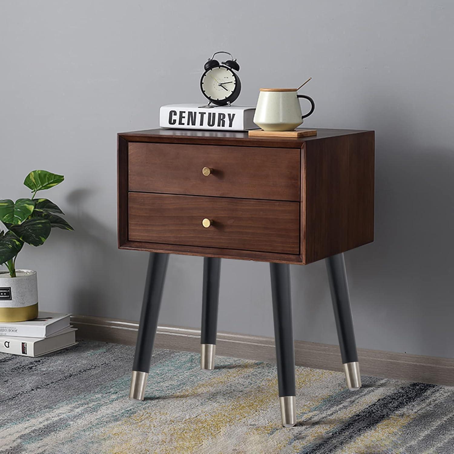 Patas de Mesa de Madera TEMI 40.64 cm - Conjunto de 4 Piezas