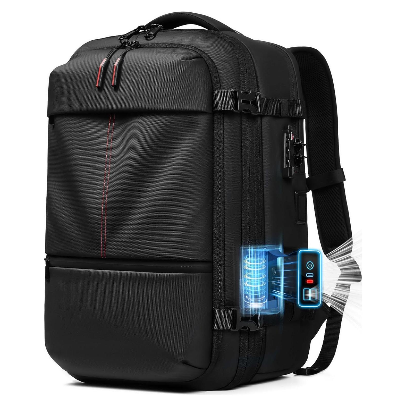 Mochila de Viaje Expandible 80L IKYWT con Bomba al Vacío