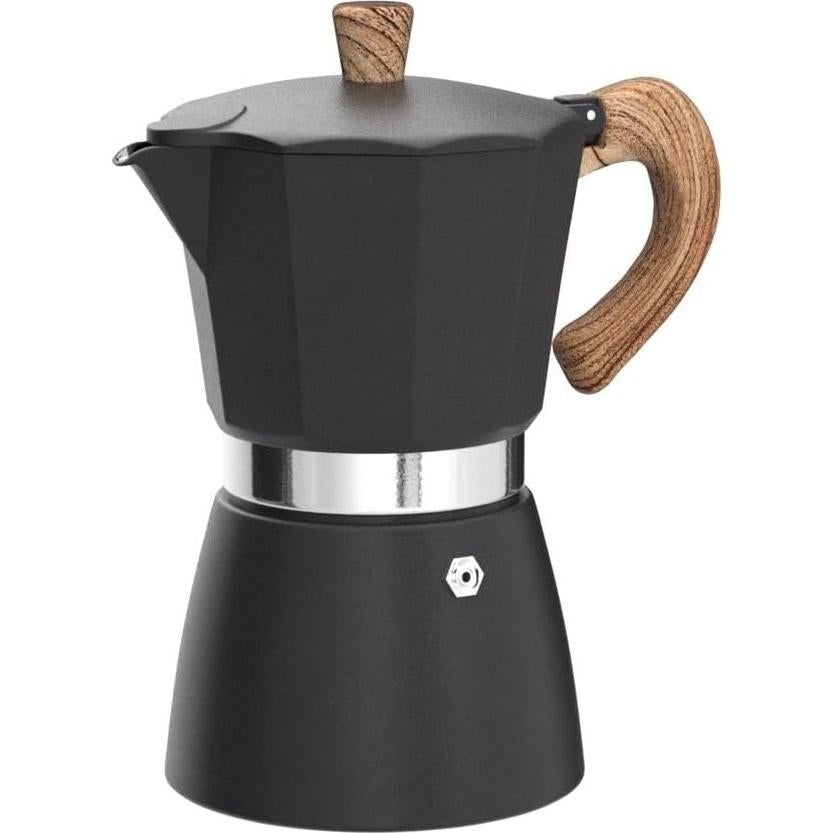 Cafetera Moka Italiana AIFUSI 3 Tazas 150 ml Manual