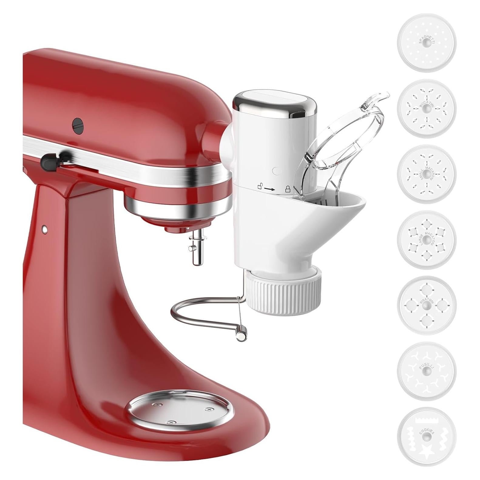 Accesorio de Prensa de Pasta KitchenAid Cofun con 7 Placas