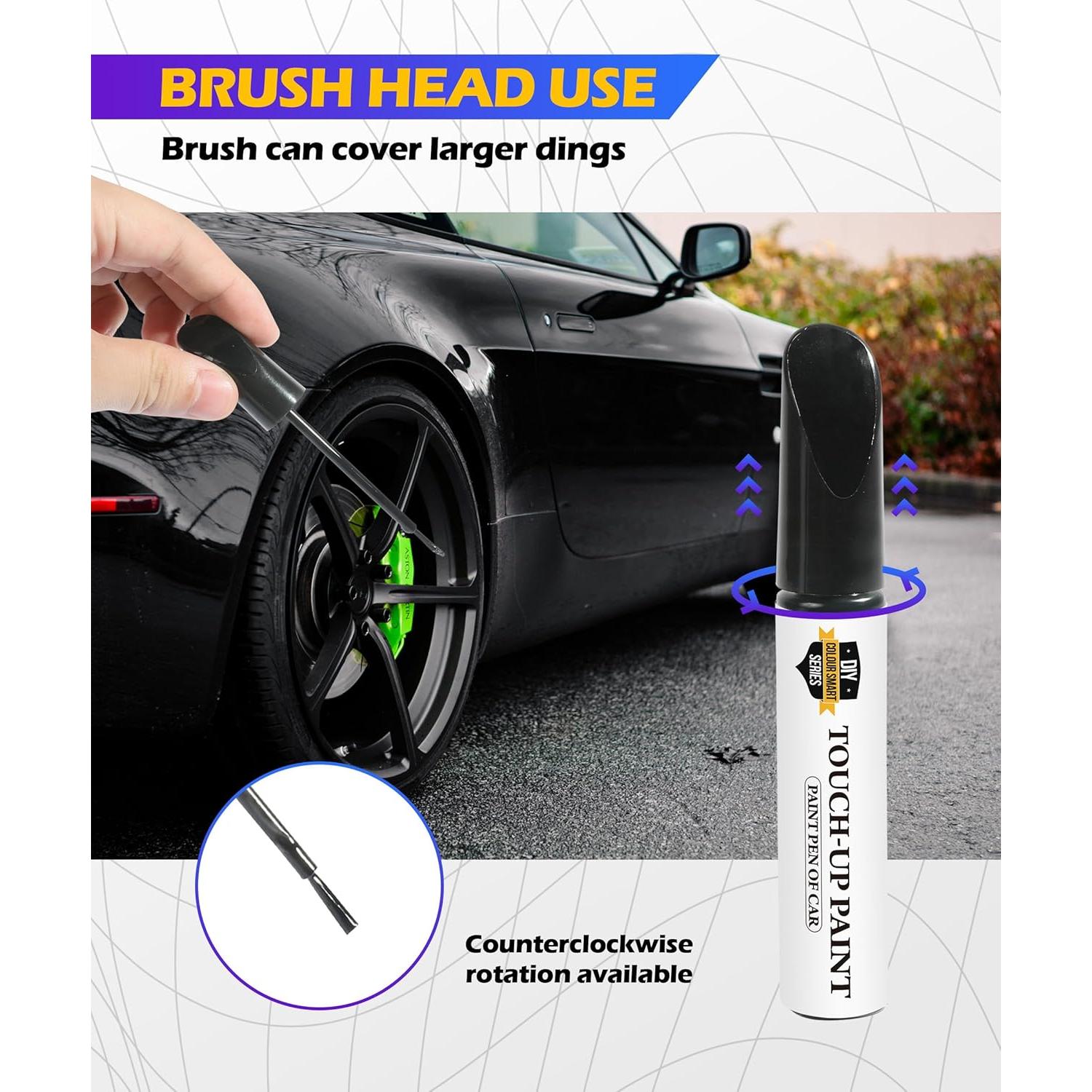 Pintura de Retoque para Coche SCUARI Negro 1 Onza