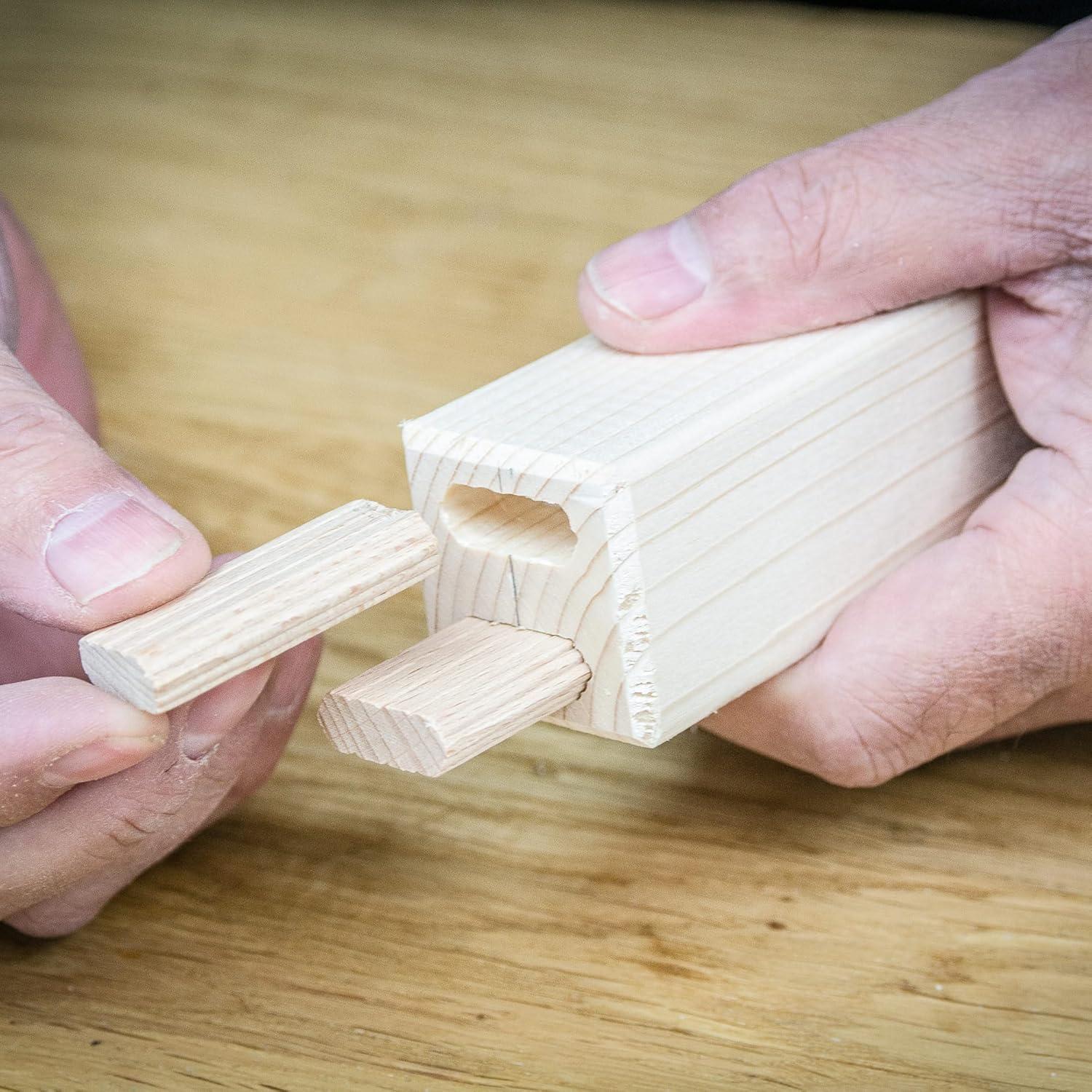 Fichas de Madera de Haya Trend 10 x 50mm 50 Piezas