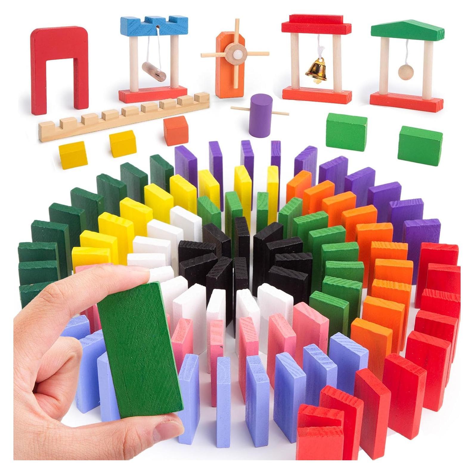 Juego de Bloques de Dominó Extra Grande BigOtters 108 PCS