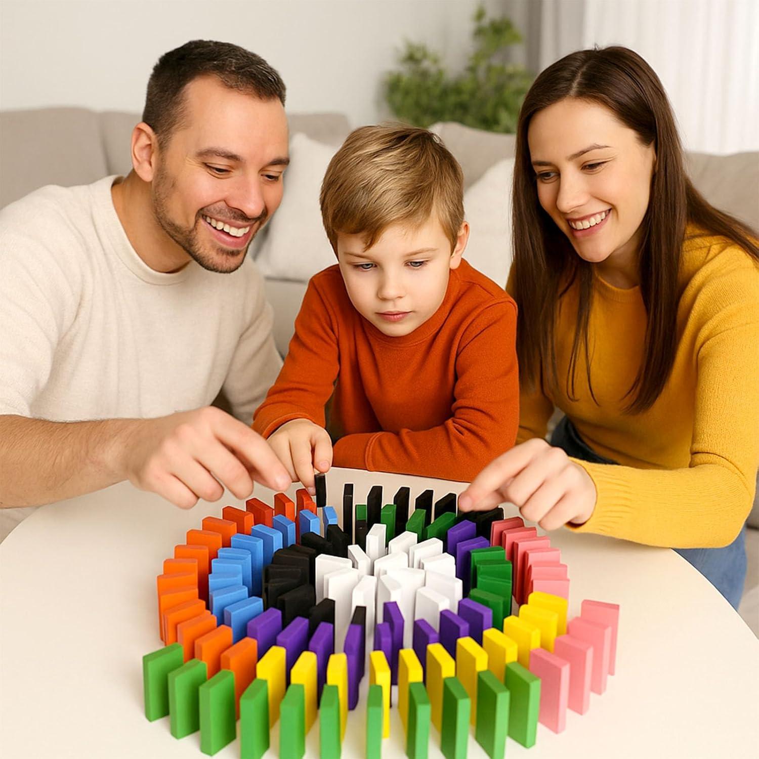 Juego de Bloques de Dominó Extra Grande BigOtters 108 PCS