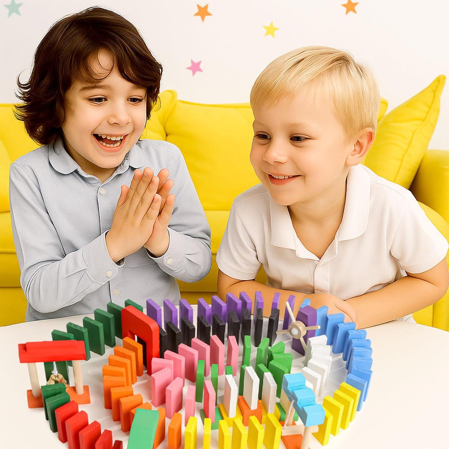 Juego de Bloques de Dominó Extra Grande BigOtters 108 PCS