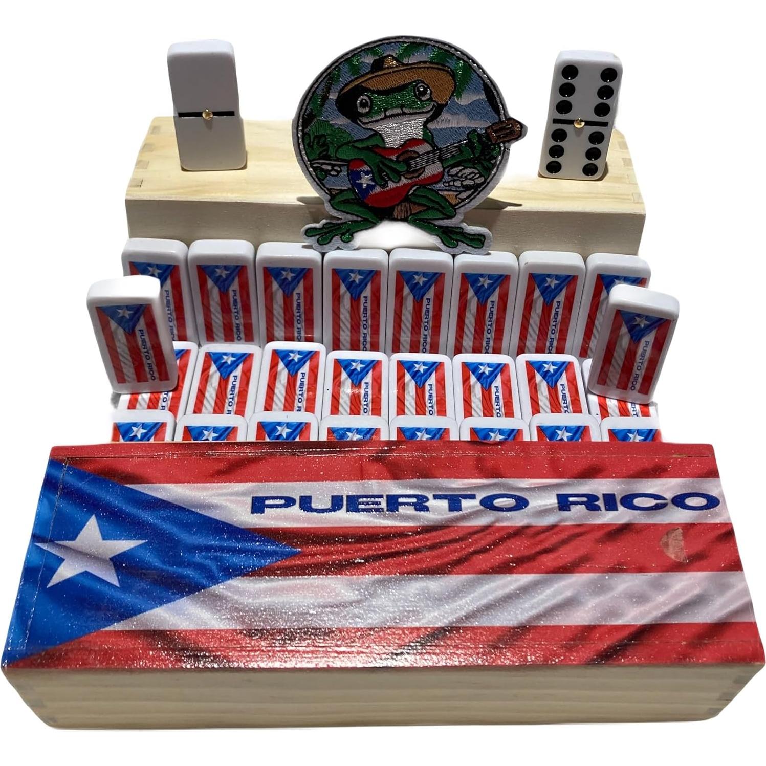 Juego de Dominó Puerto Rico - Fichas de Resina Doble Seis