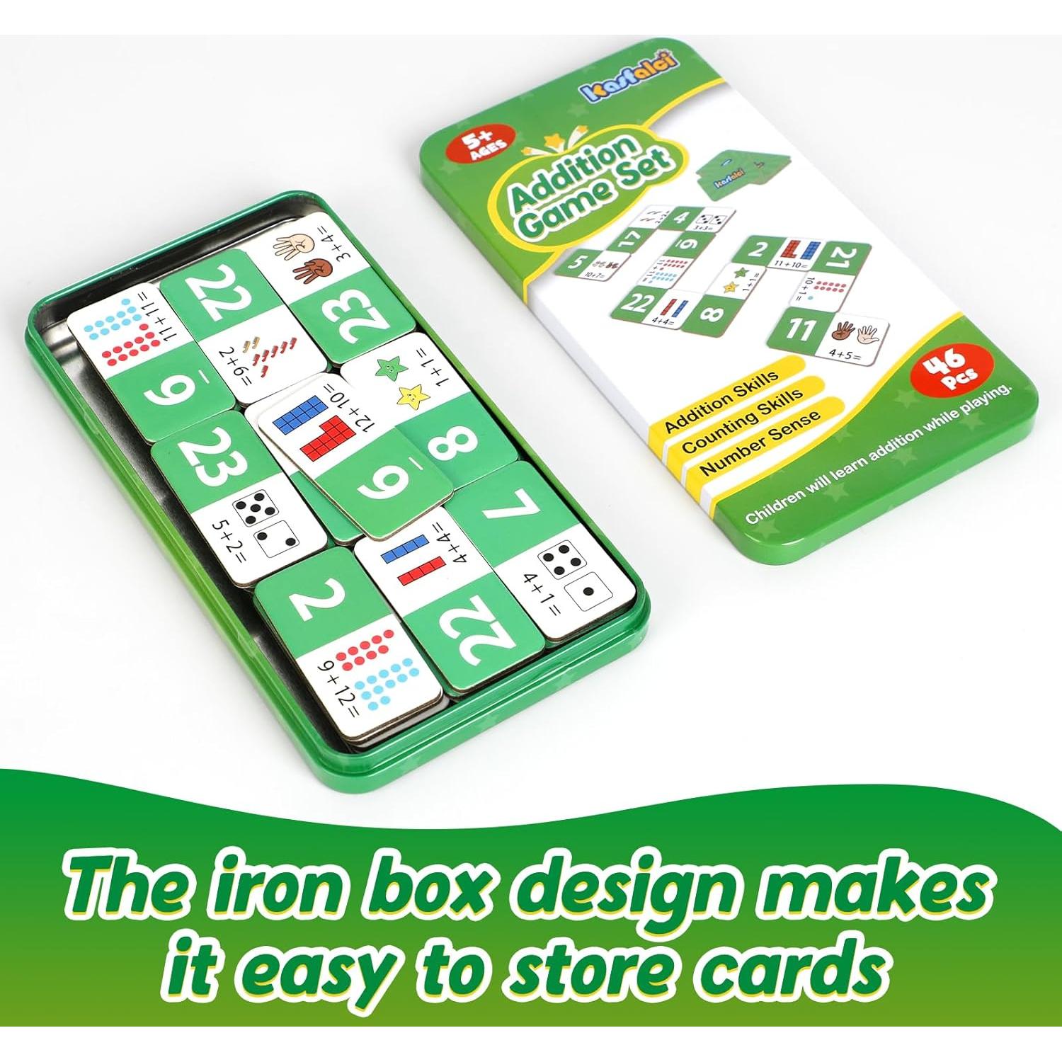 Juego de Dominó de Suma Dingliu - Matemáticas para Niños