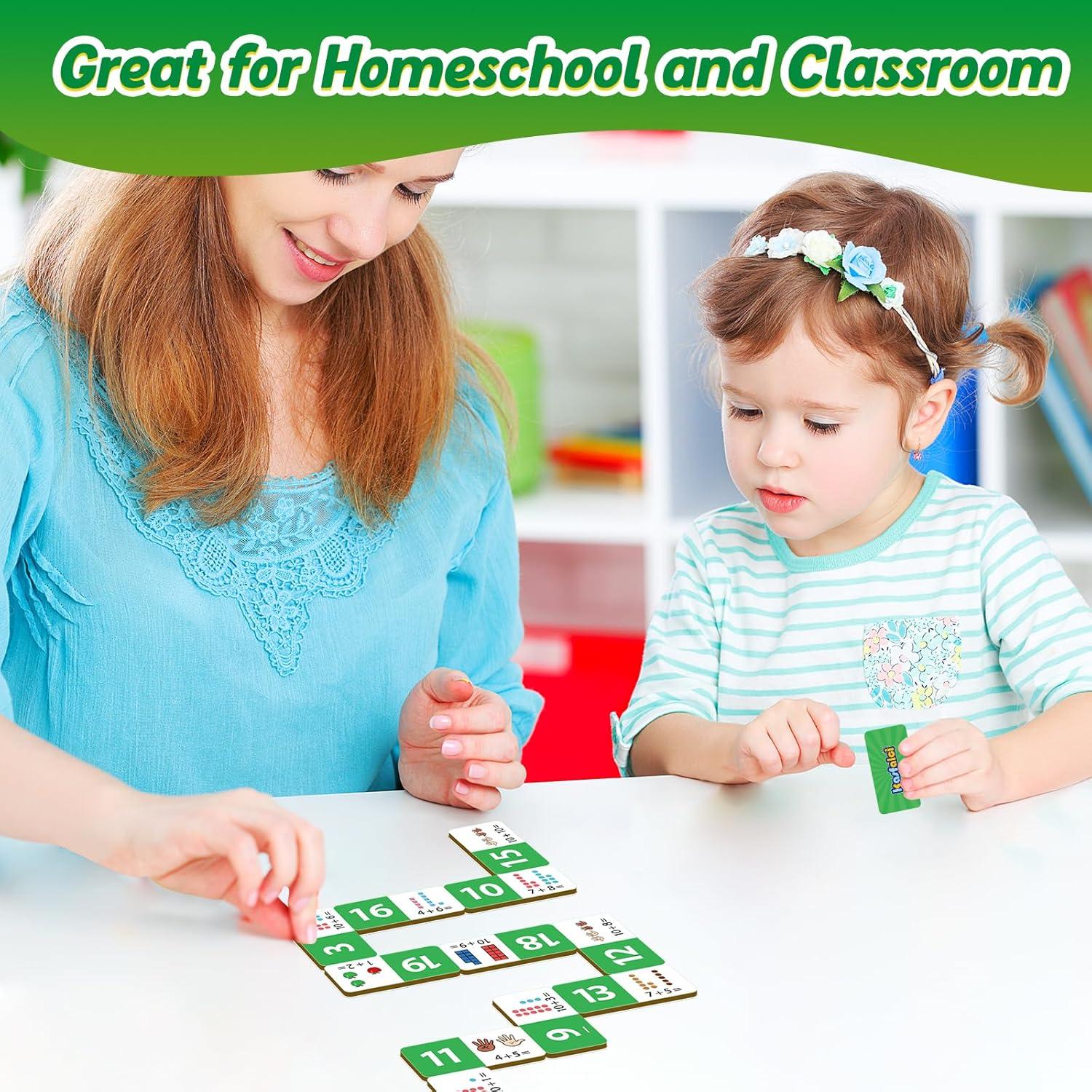 Juego de Dominó de Suma Dingliu - Matemáticas para Niños