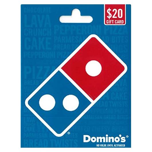 Tarjeta de Regalo Domino's Pizza Tradicional $20