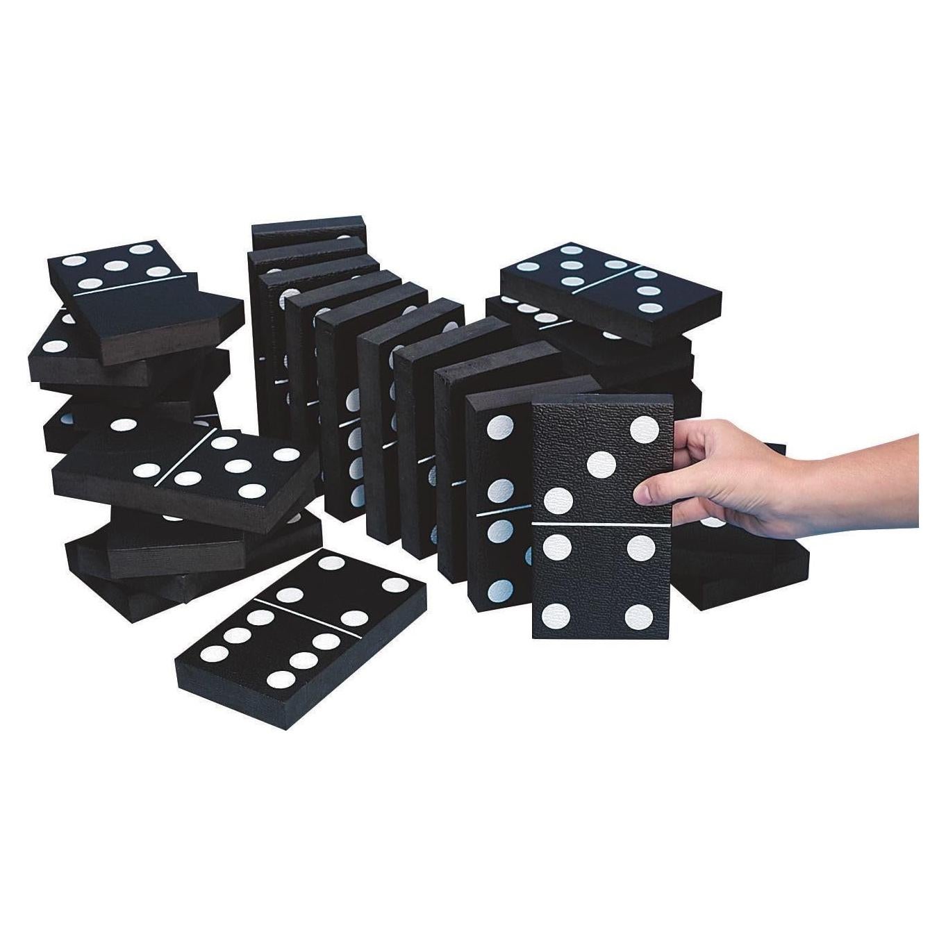 Dominó de Espuma Jumbo S&S Worldwide - 28 Piezas 17.8x10.2 cm