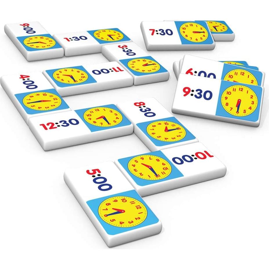 Dominó de Tiempo Junior Learning JL486 - 28 Piezas