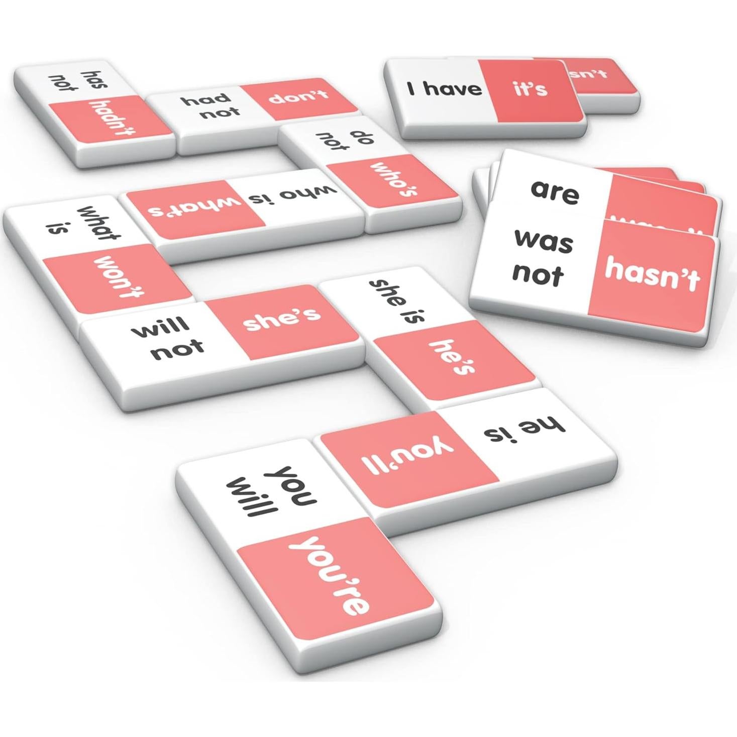 Dominó de Contracciones Junior Learning 28 Piezas