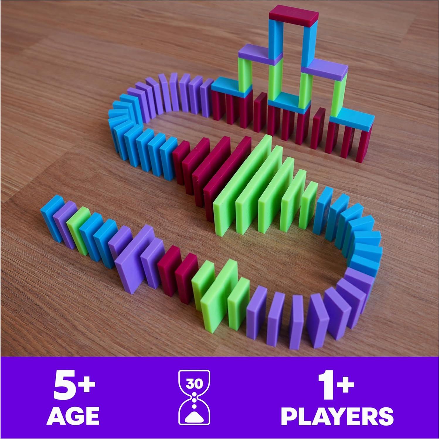 Set de 100 Dominós Coloridos Spin Master H5 Creaciones