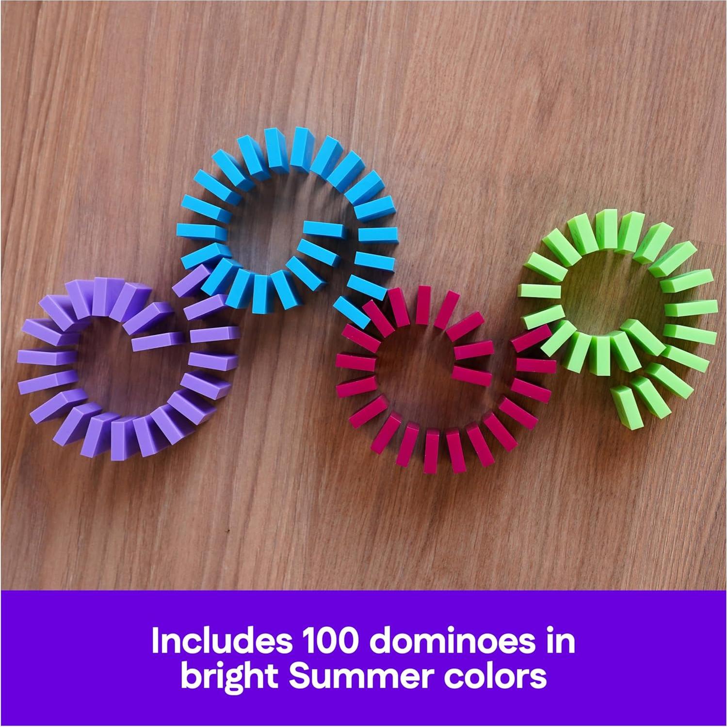 Set de 100 Dominós Coloridos Spin Master H5 Creaciones