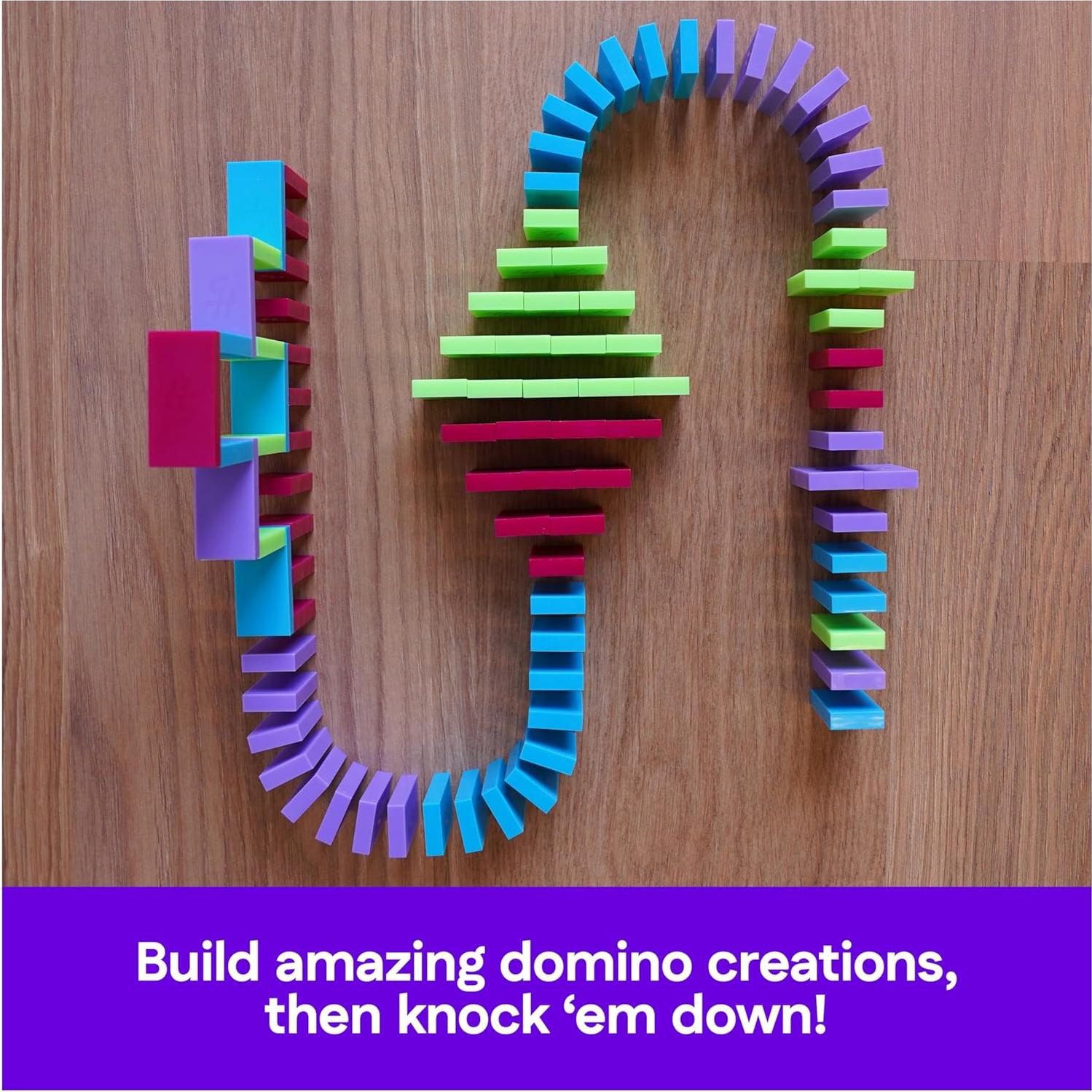 Set de 100 Dominós Coloridos Spin Master H5 Creaciones