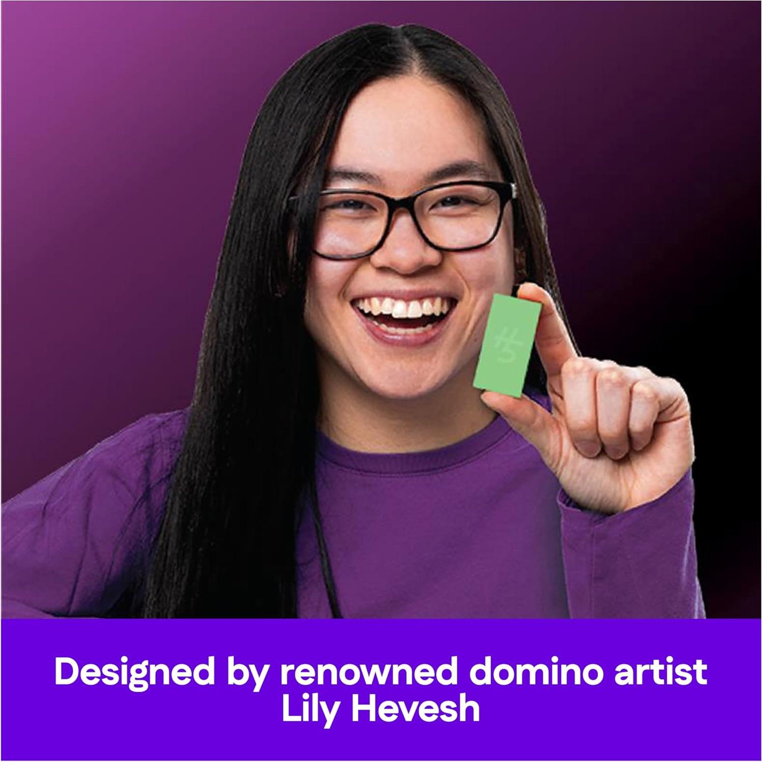 Set de 100 Dominós Coloridos Spin Master H5 Creaciones