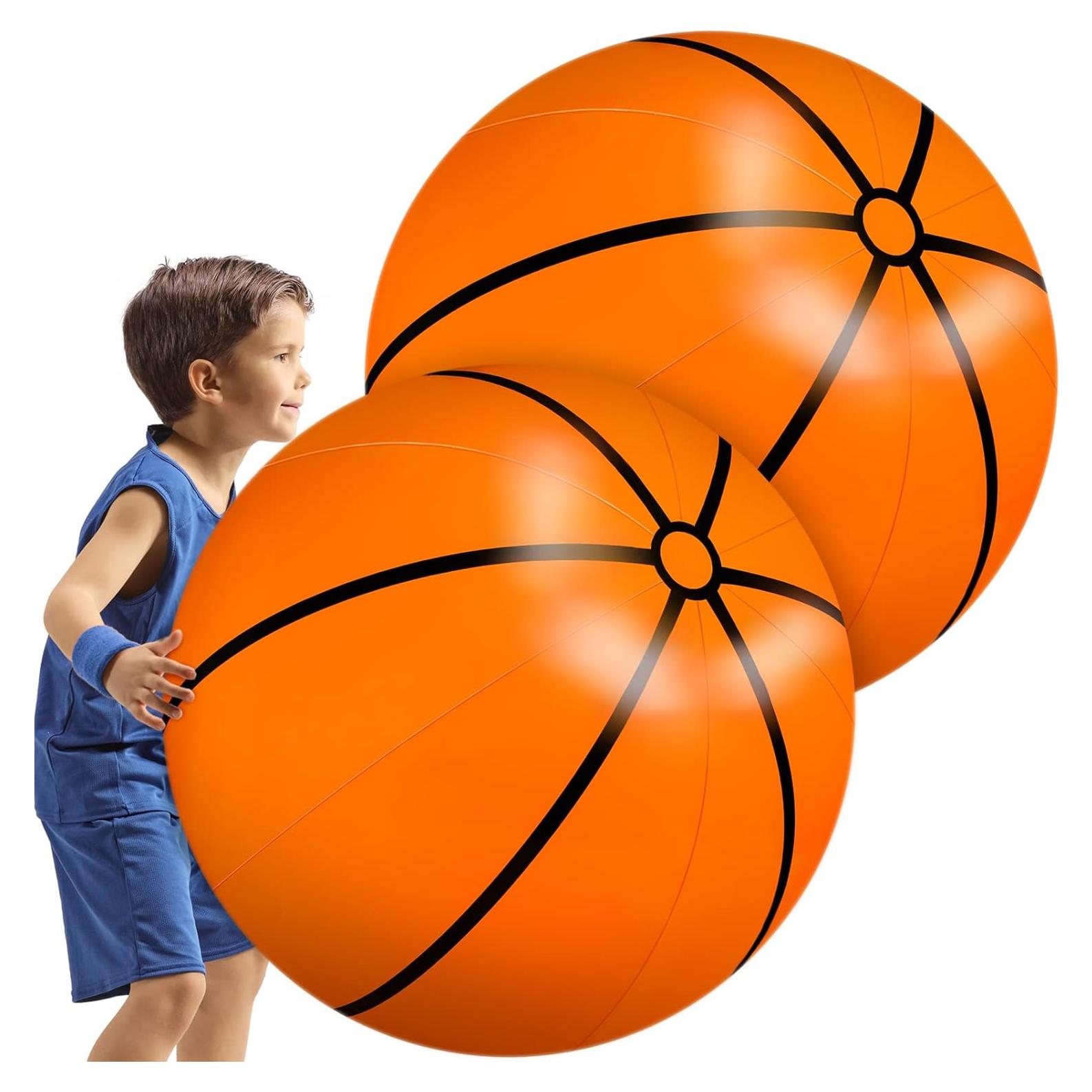 Pelotas Inflables Gigantes Meooeck 68.58 cm 2 Pcs Baloncesto