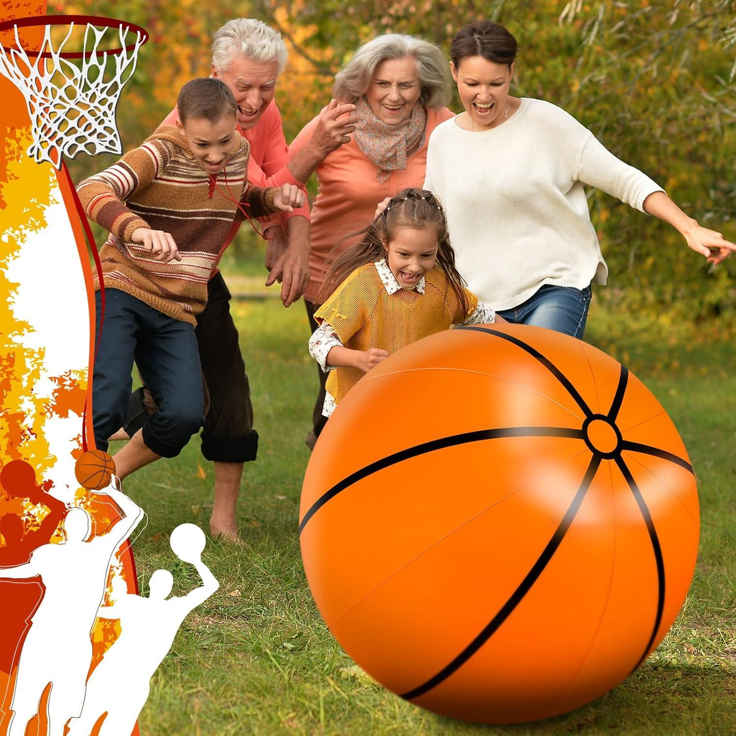 Pelotas Inflables Gigantes Meooeck 68.58 cm 2 Pcs Baloncesto