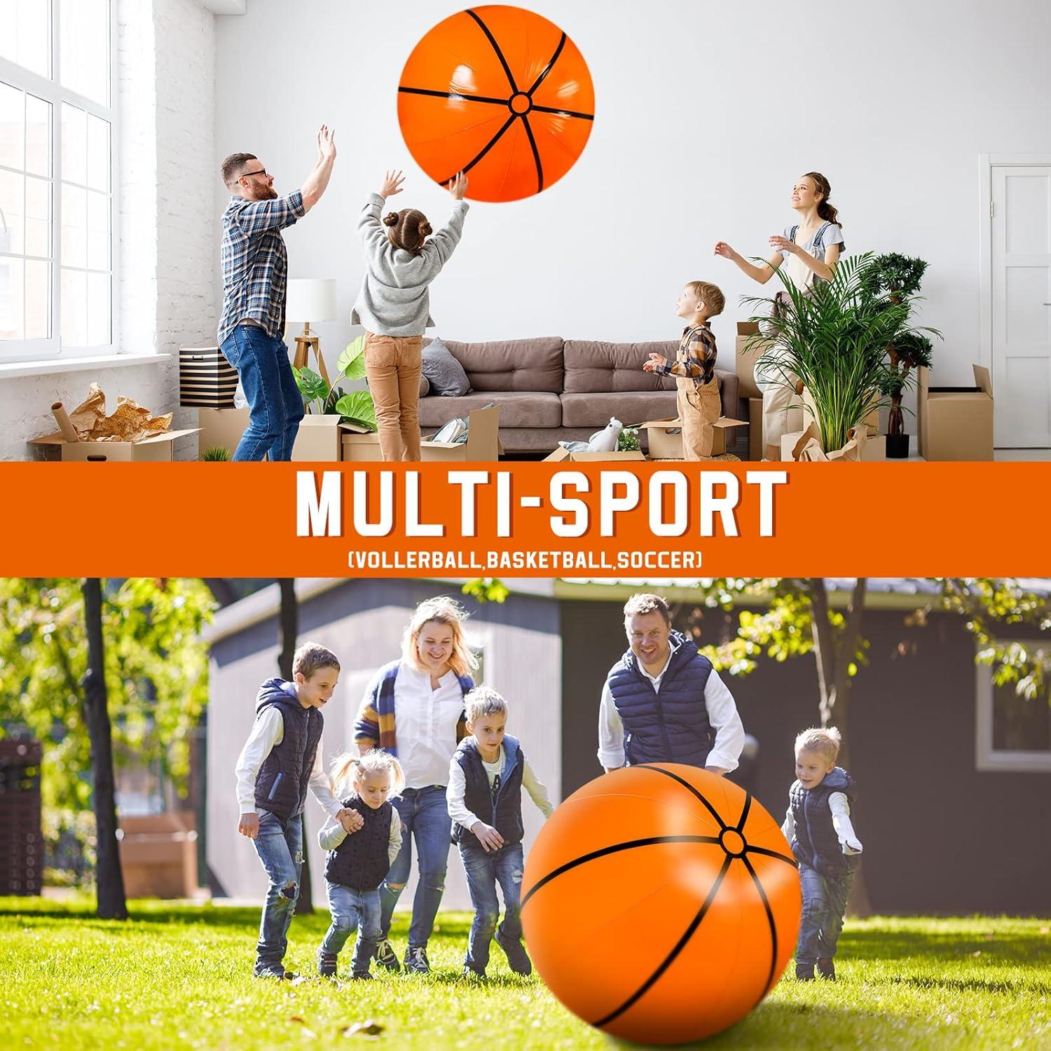 Pelotas Inflables Gigantes Meooeck 68.58 cm 2 Pcs Baloncesto