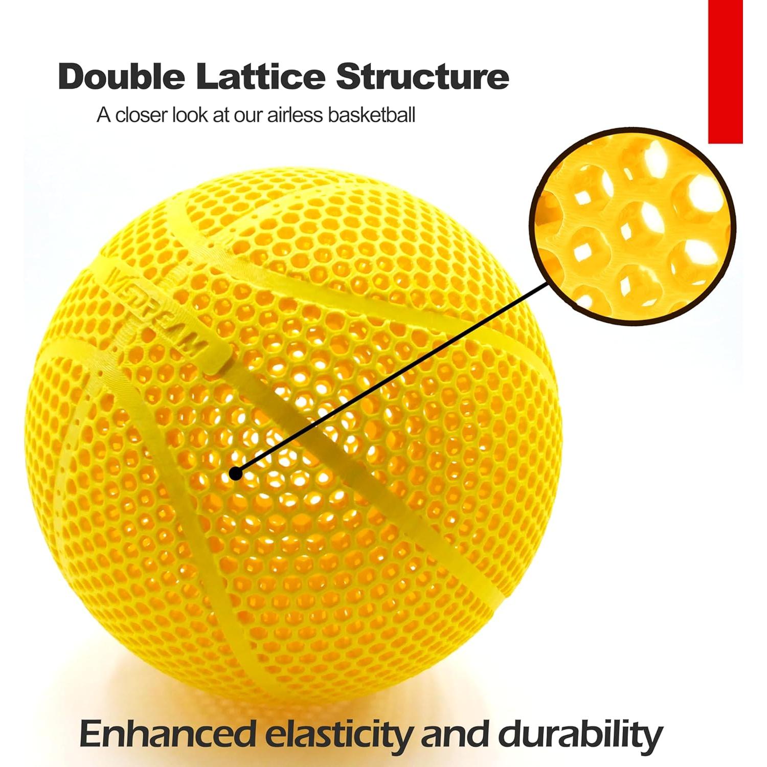 Combo Balón de Baloncesto Sin Aire WISDREAM + Mochila Impermeable