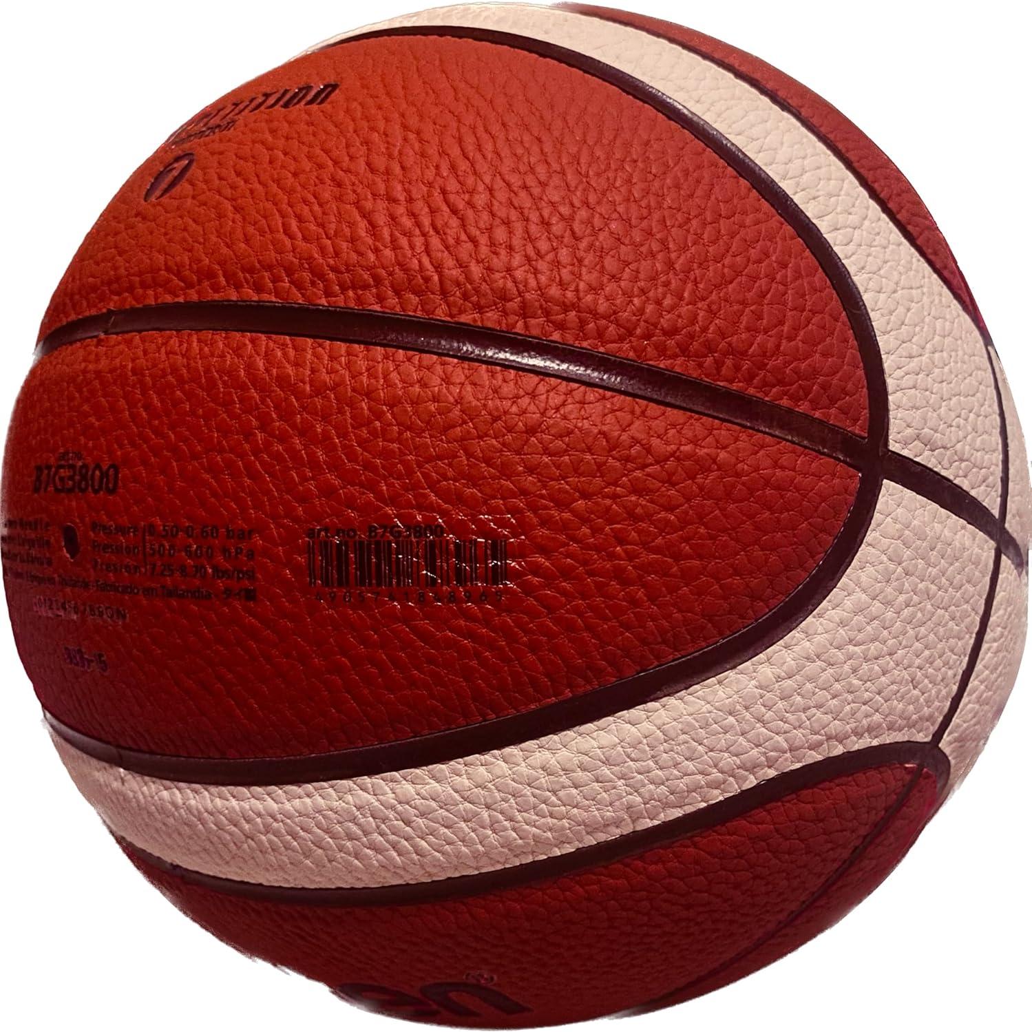 Balón de Baloncesto Molten FIBA Oficial Tamaño 7 Interior/Exterior